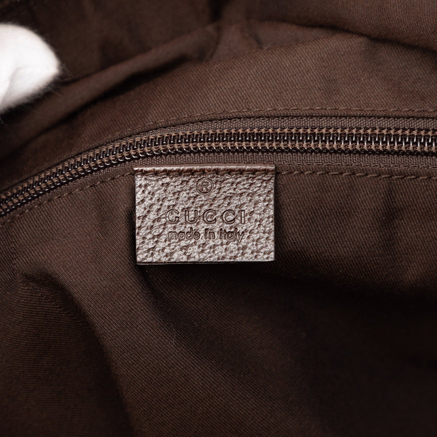 Gucci GG Canvas Web Travel Bag