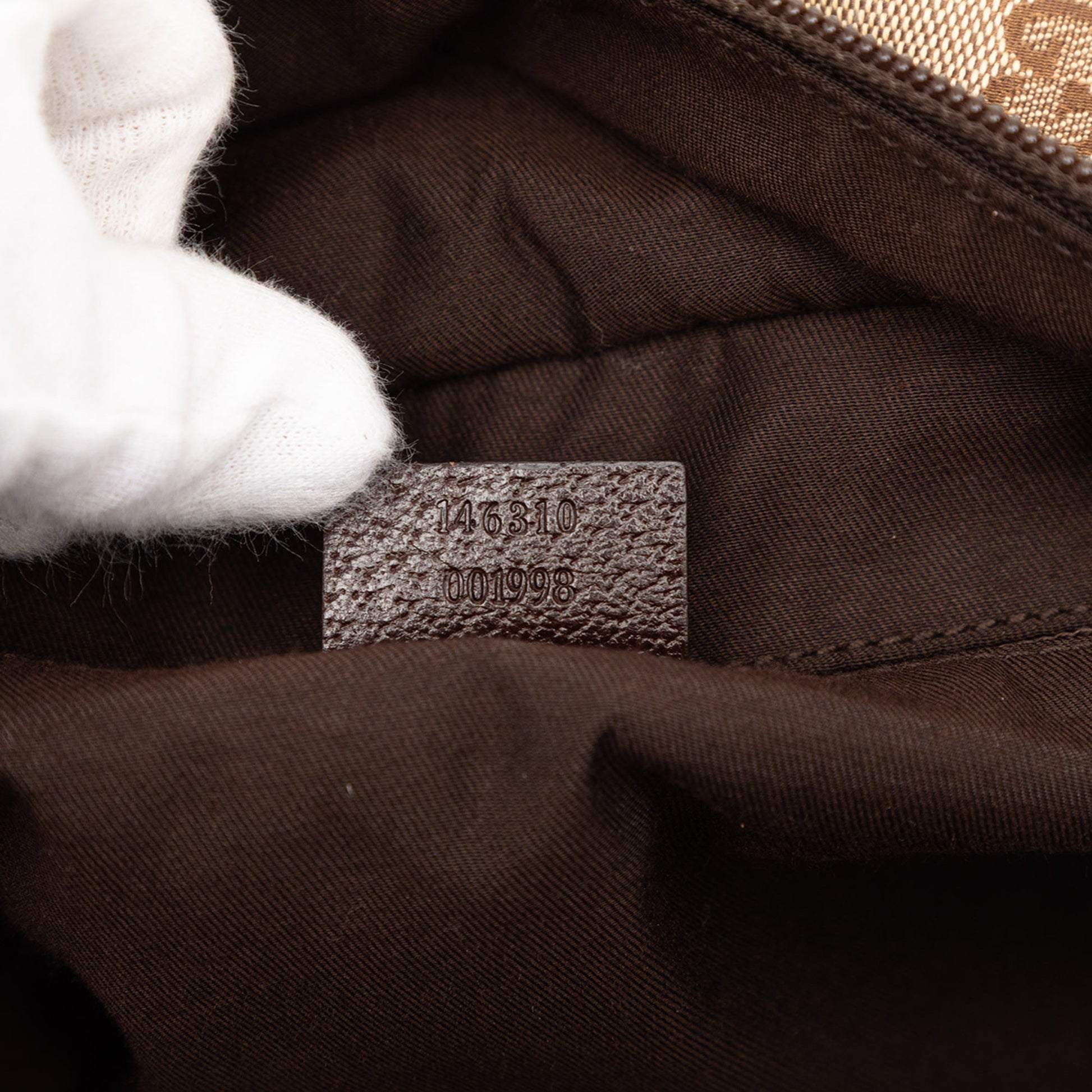 Gucci GG Canvas Web Travel Bag