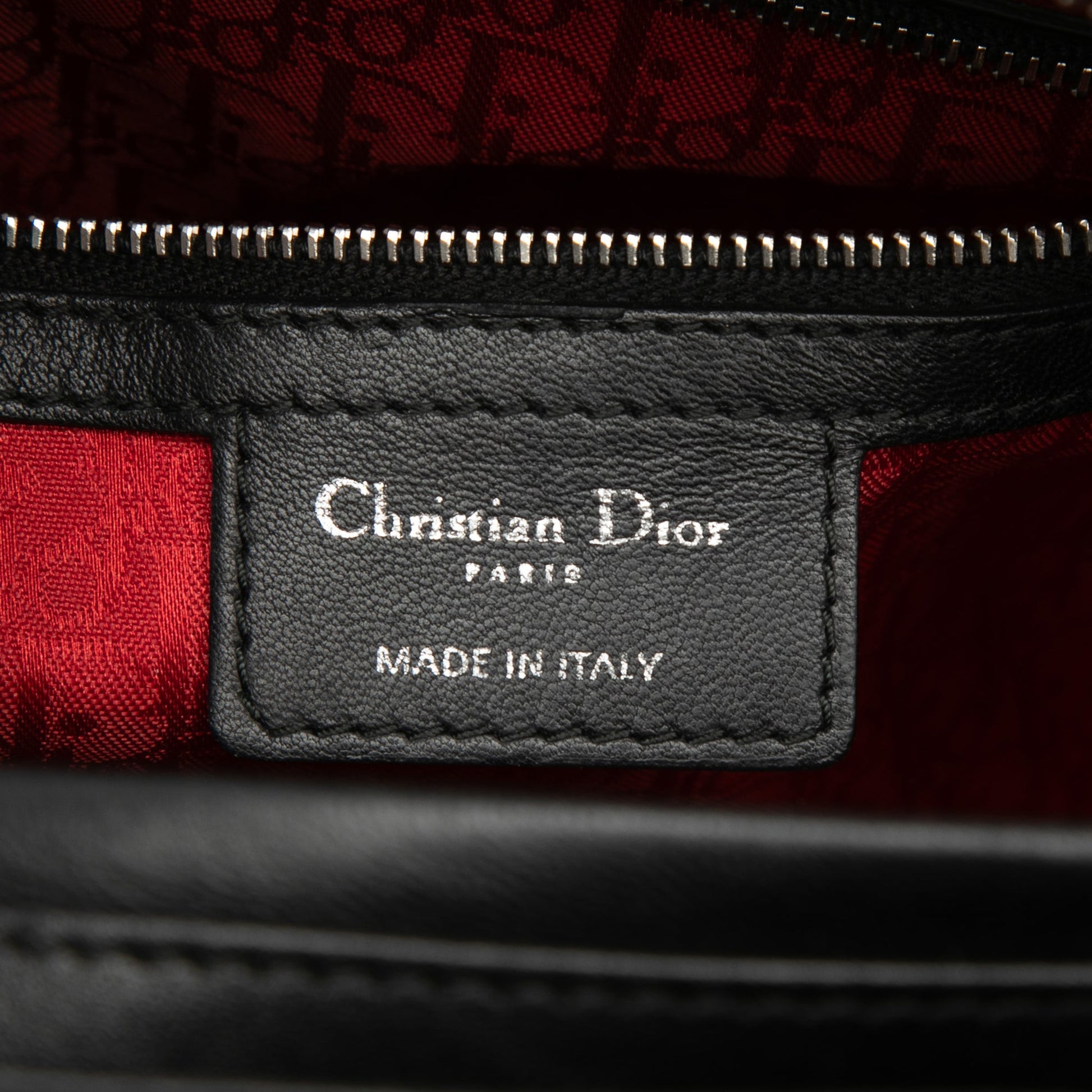 Dior Large Lambskin Cannage Lady Dior