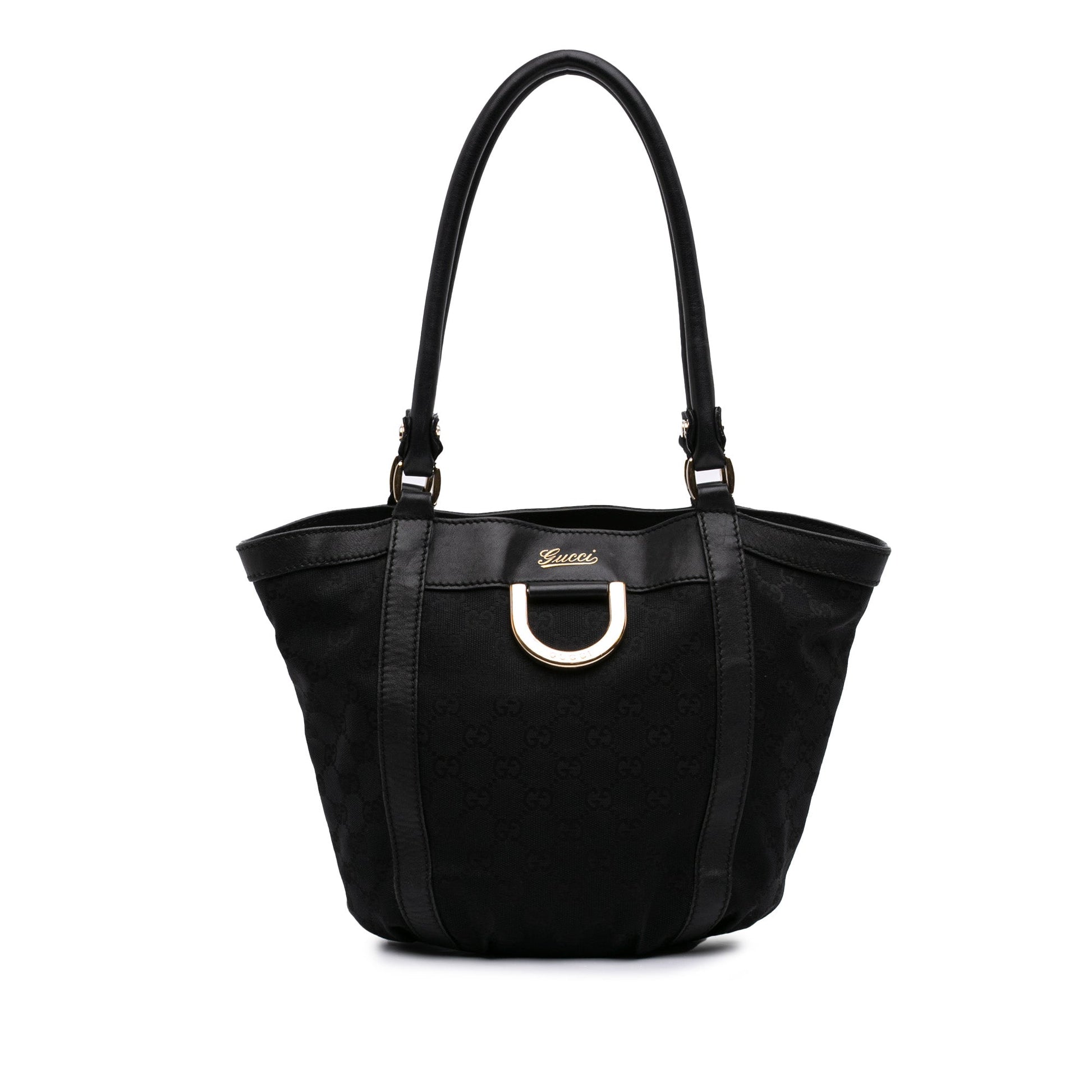Gucci GG Canvas Abbey D Ring Handbag