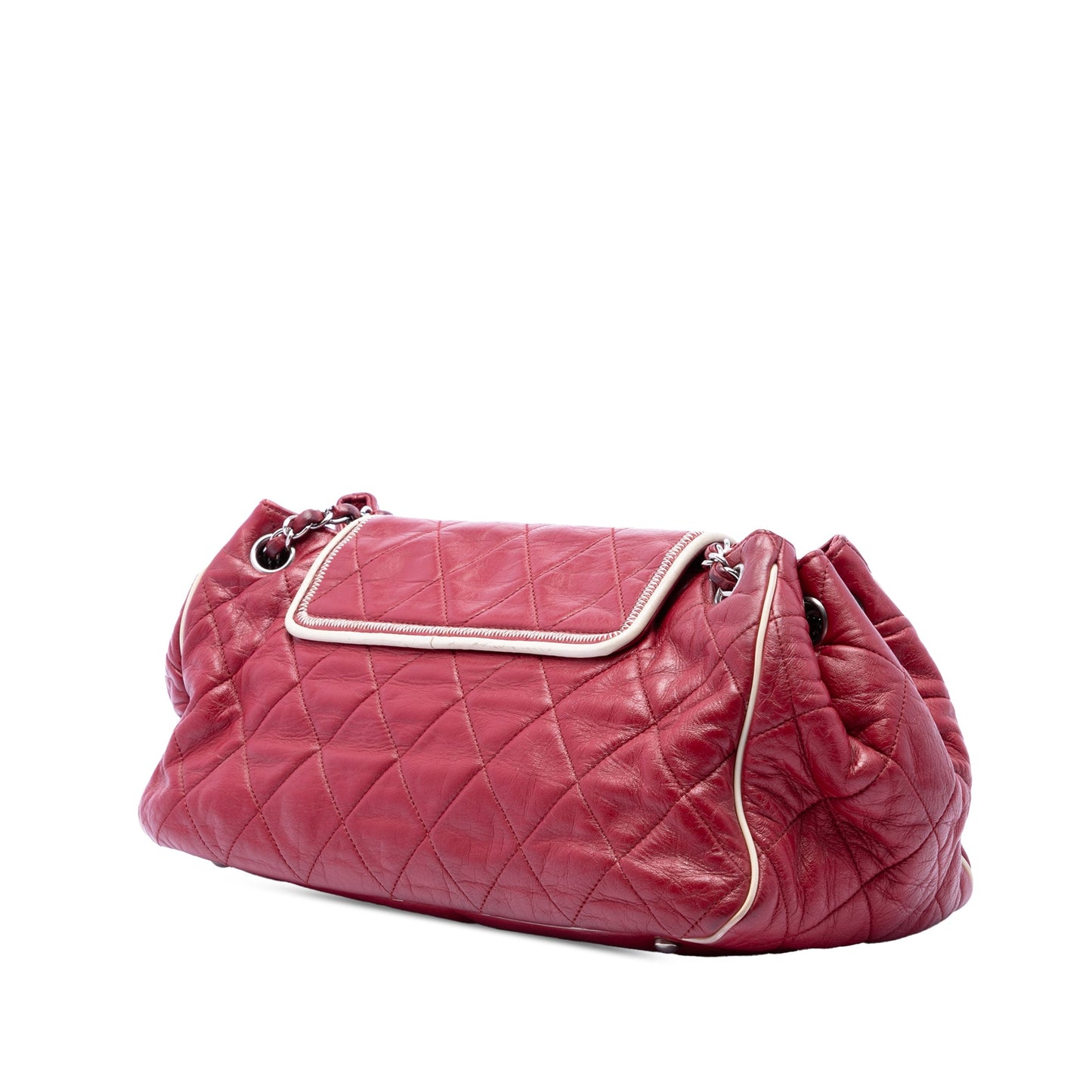 Chanel Quilted Aged Calfskin Reissue 2.55 East West Accordion Flap