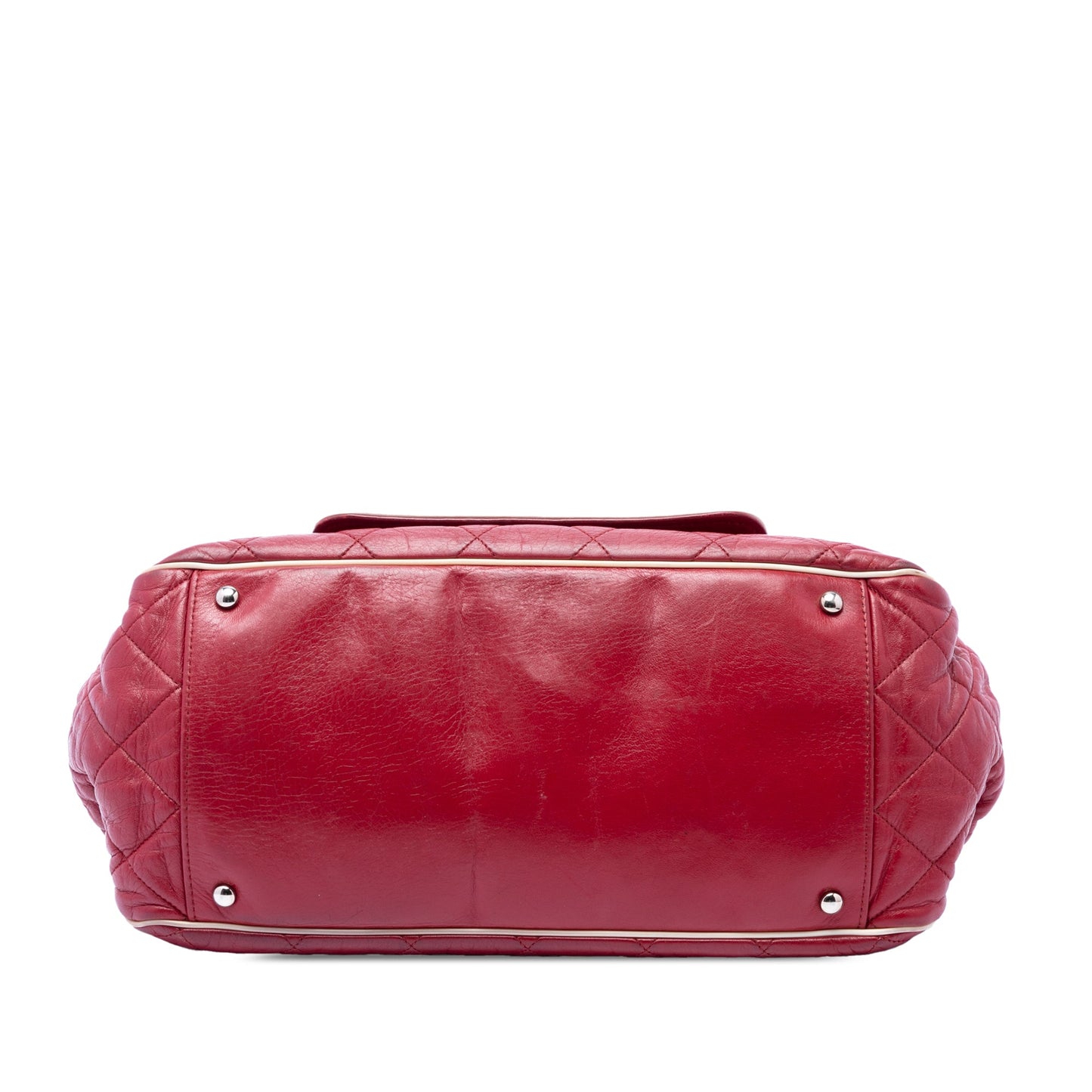 Chanel Quilted Aged Calfskin Reissue 2.55 East West Accordion Flap