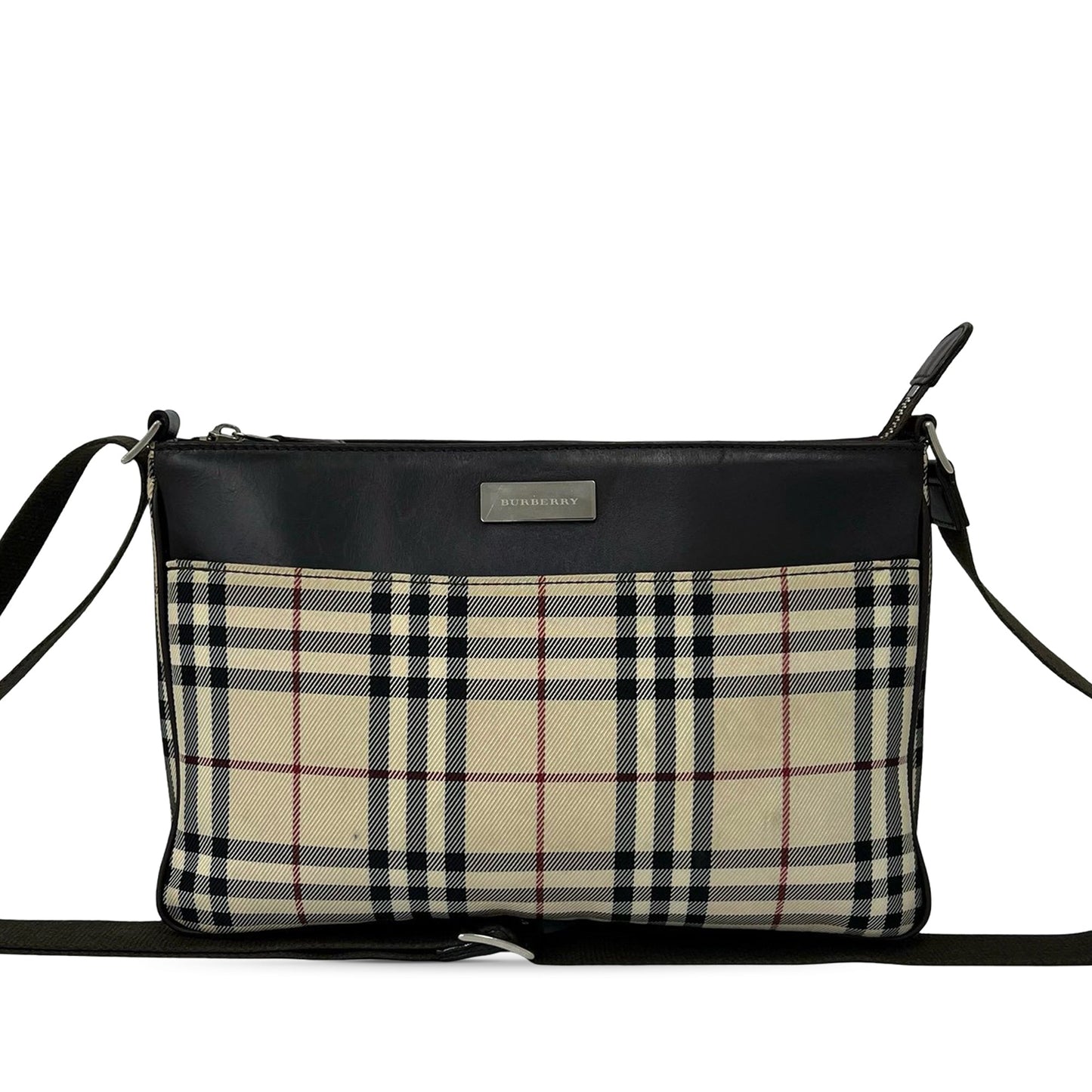 Burberry House Check Canvas Crossbody