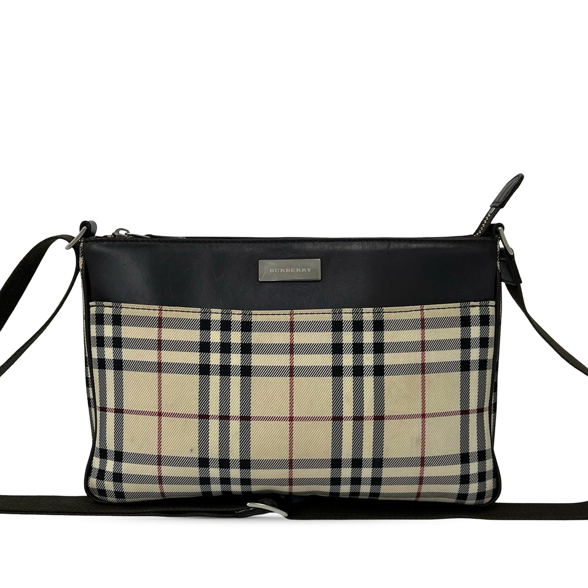 Burberry House Check Canvas Crossbody