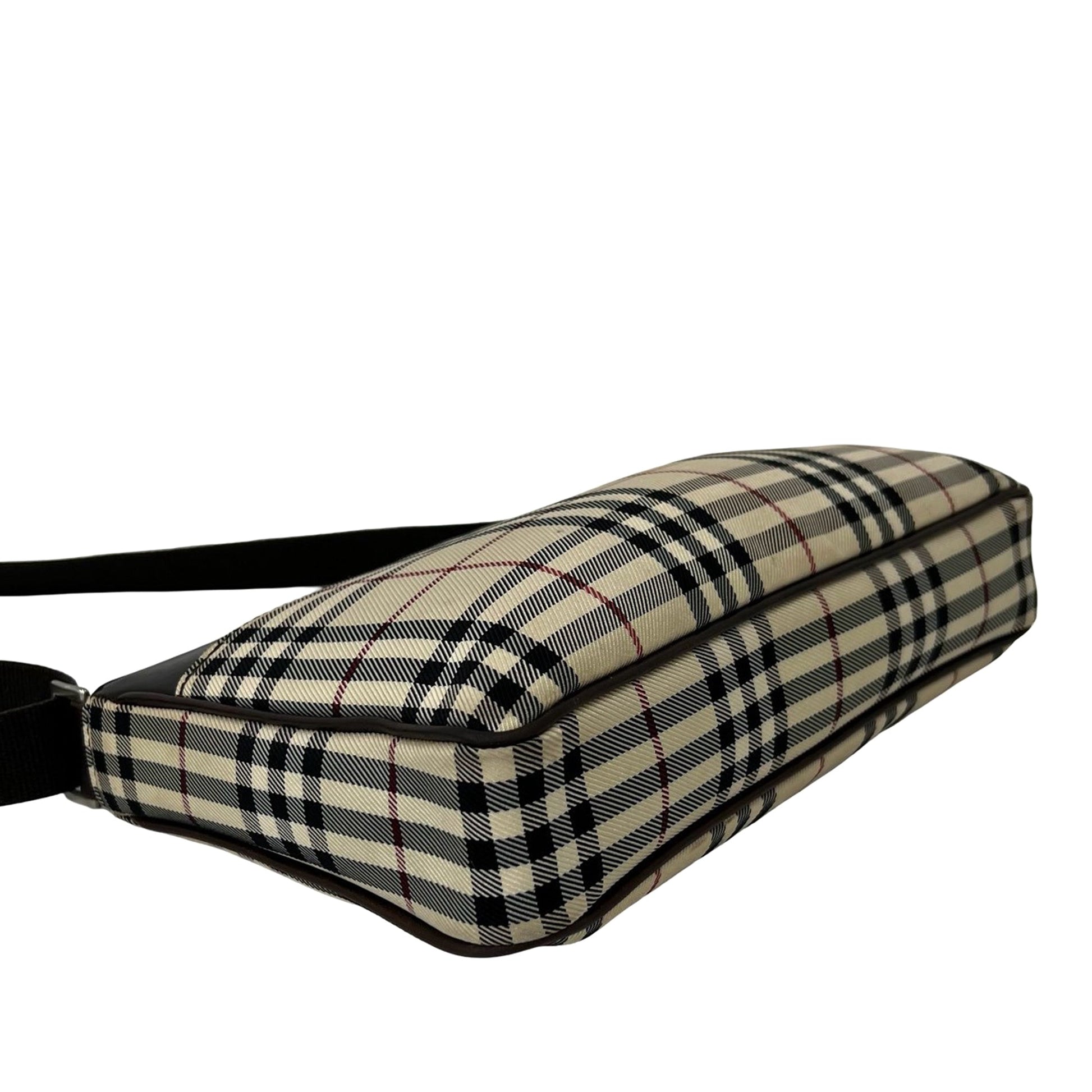 Burberry House Check Canvas Crossbody