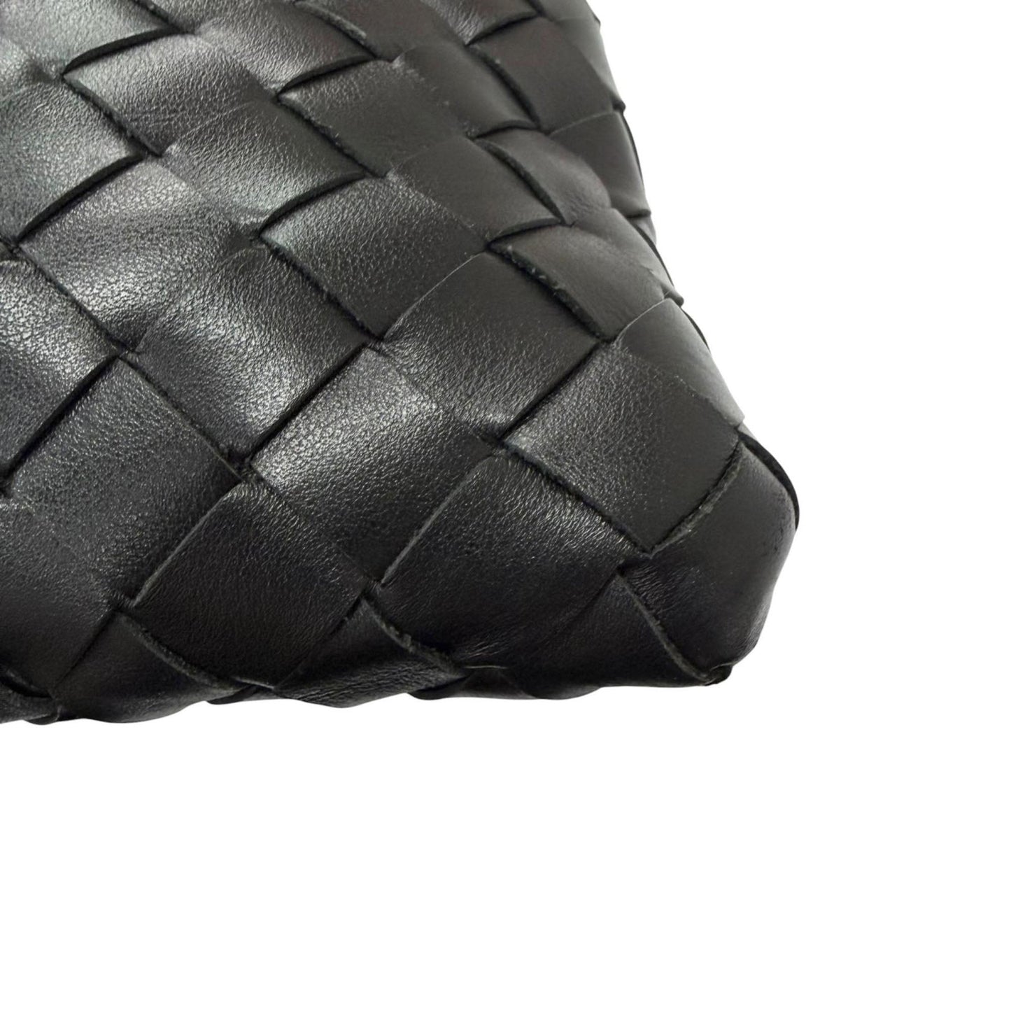Bottega Veneta Nappa Intrecciato Andiamo Flat Messenger Bag
