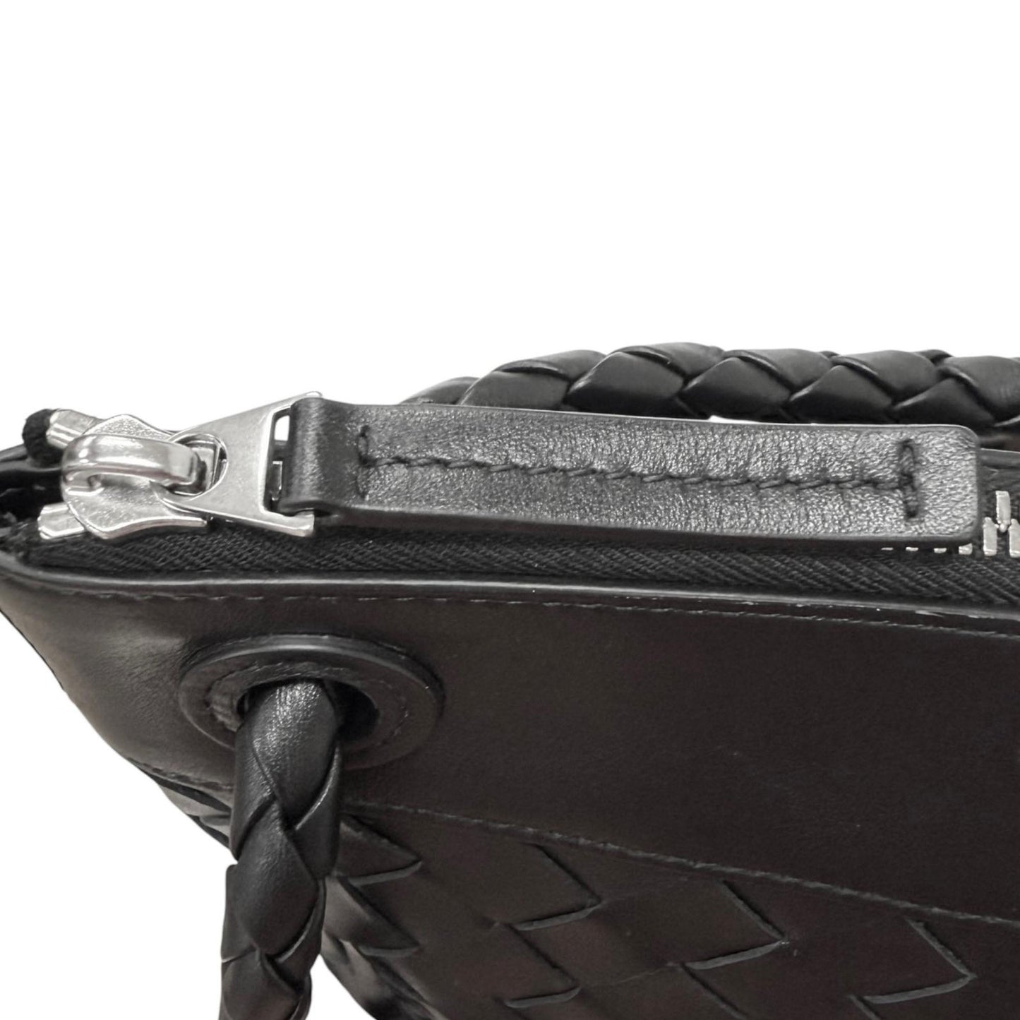 Bottega Veneta Nappa Intrecciato Andiamo Flat Messenger Bag