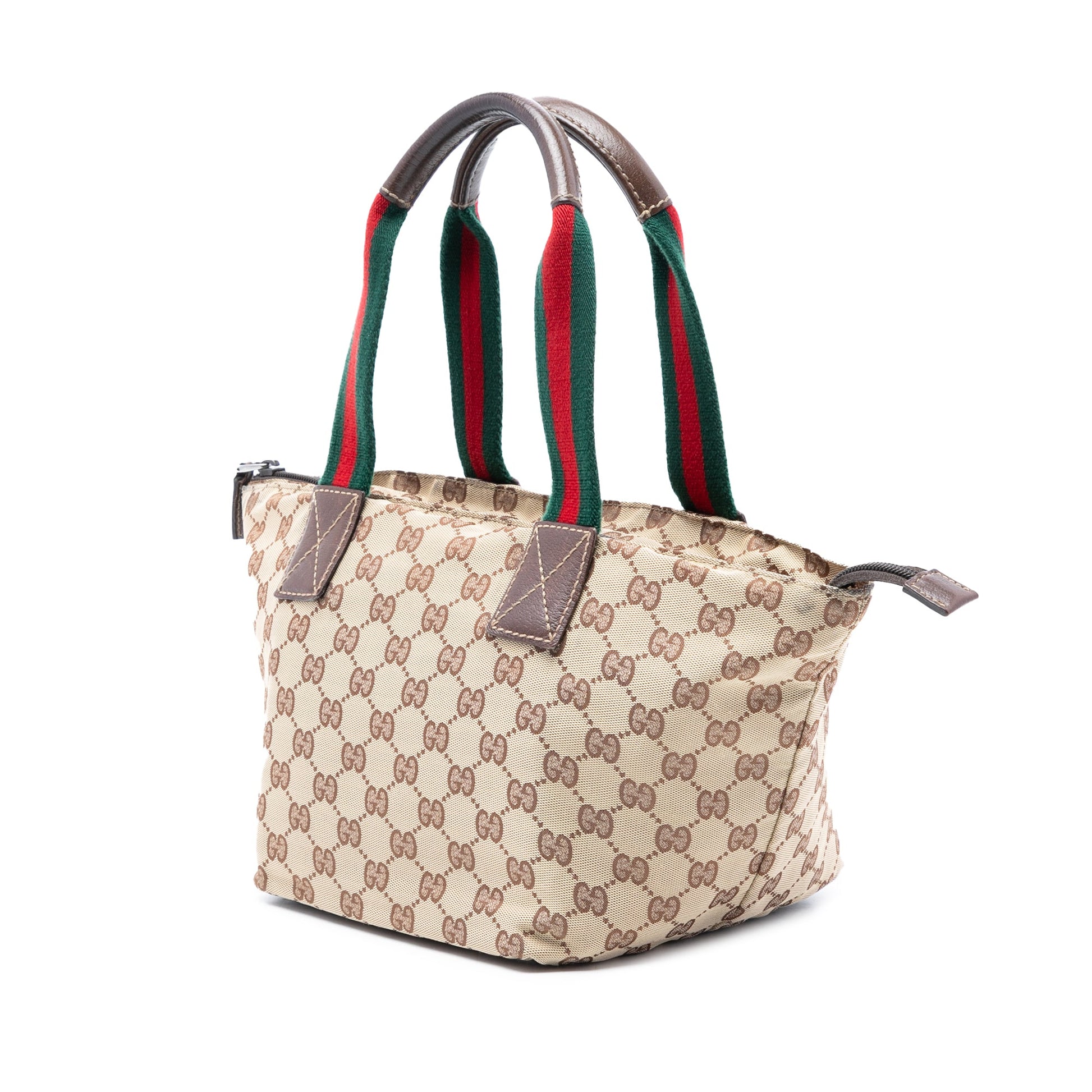 Gucci GG Canvas Web Tote