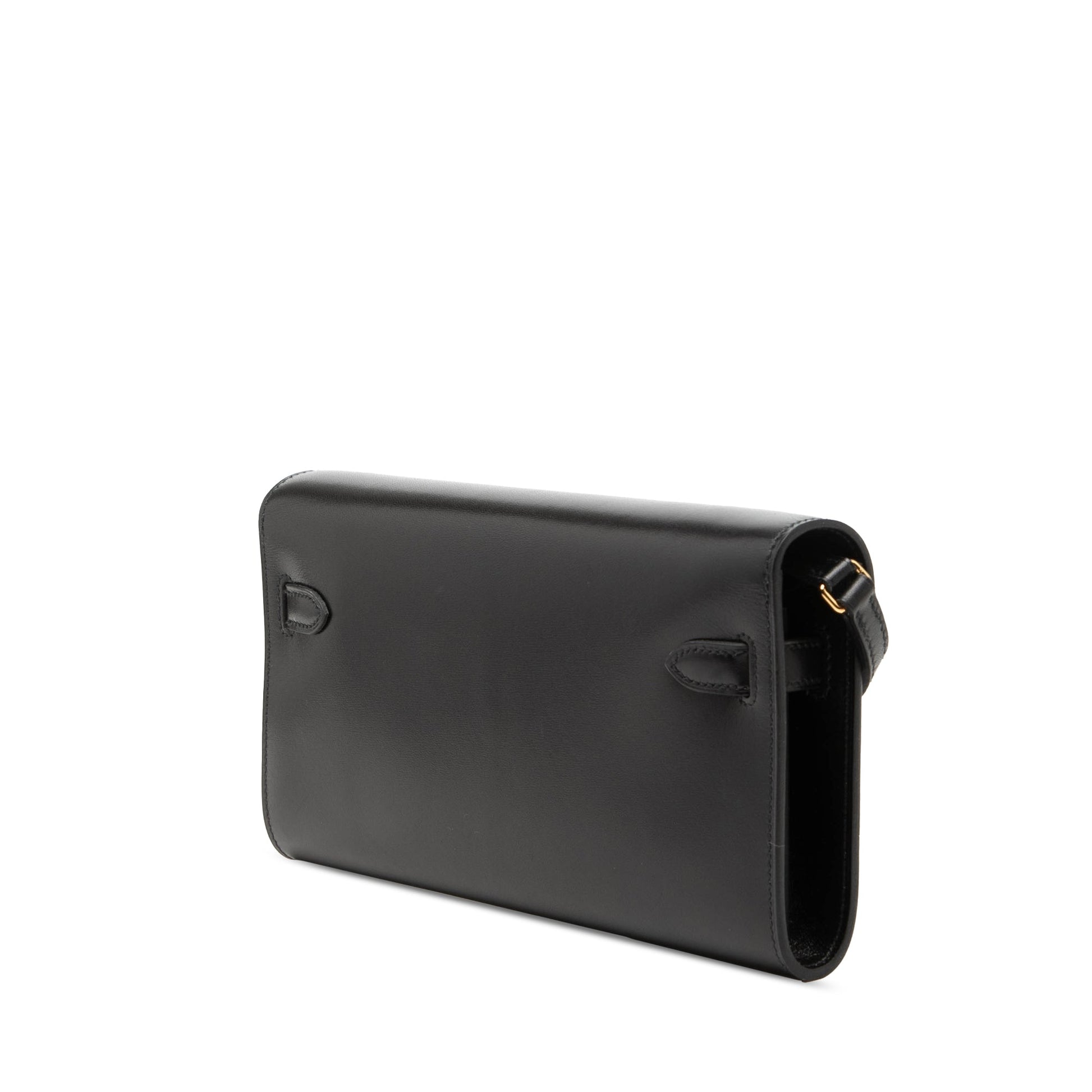 Hermès Box Calf Kelly To Go Wallet