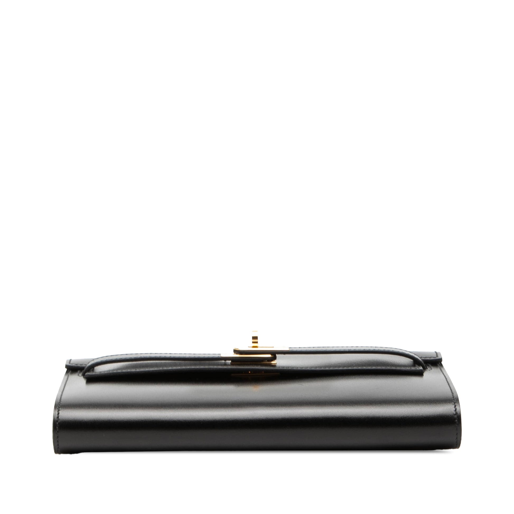 Hermès Box Calf Kelly To Go Wallet