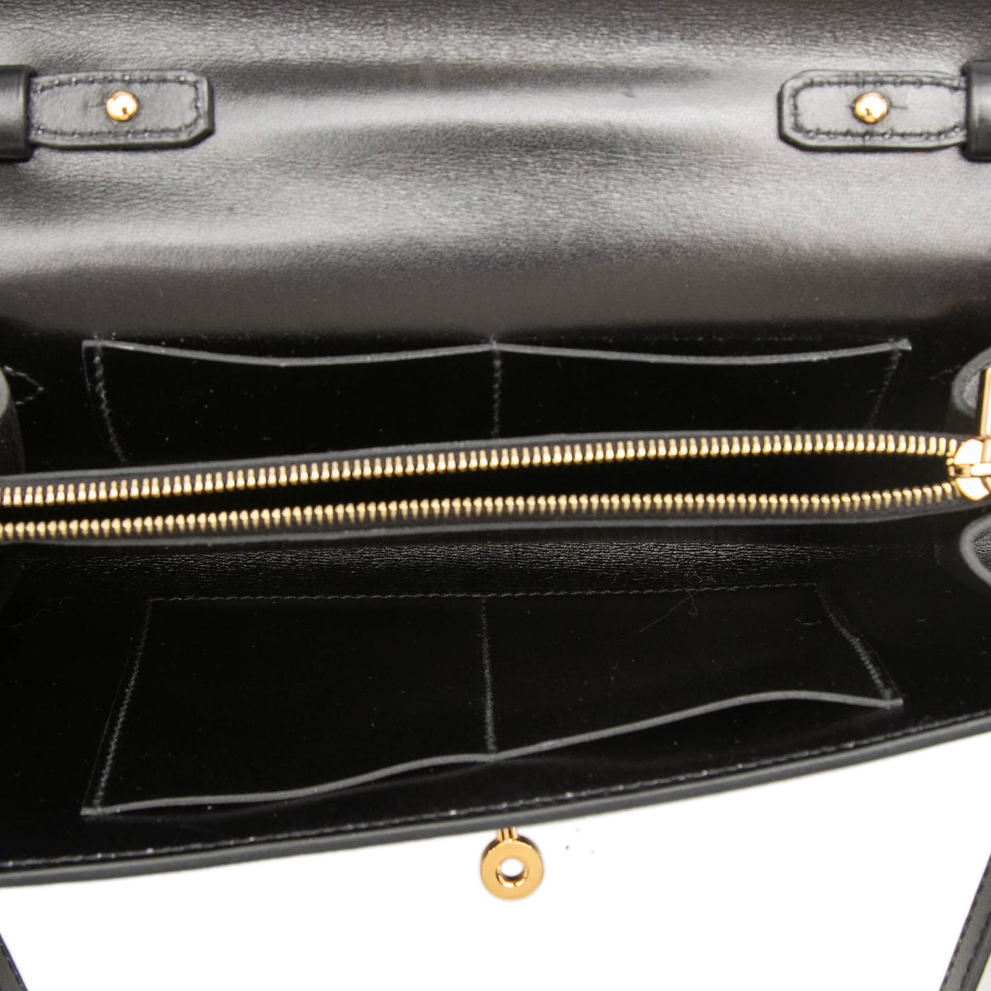 Hermès Box Calf Kelly To Go Wallet