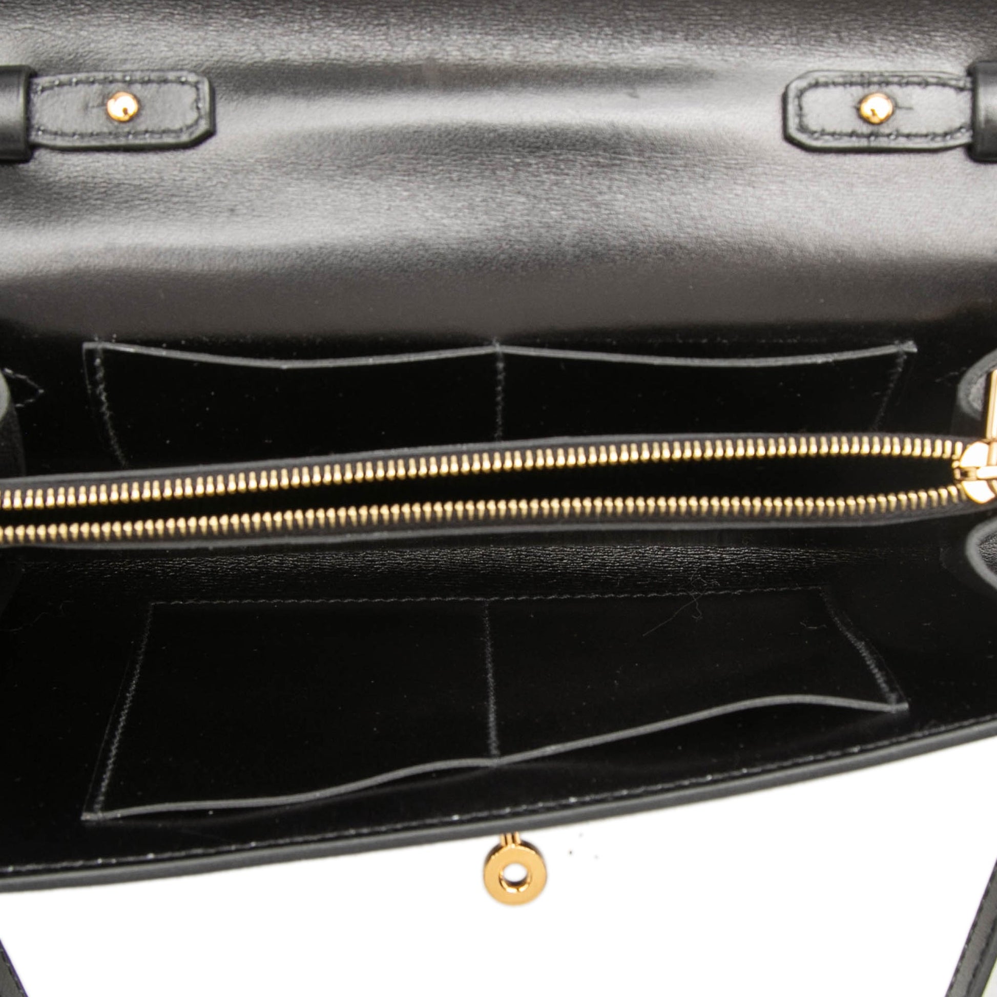 Hermès Box Calf Kelly To Go Wallet