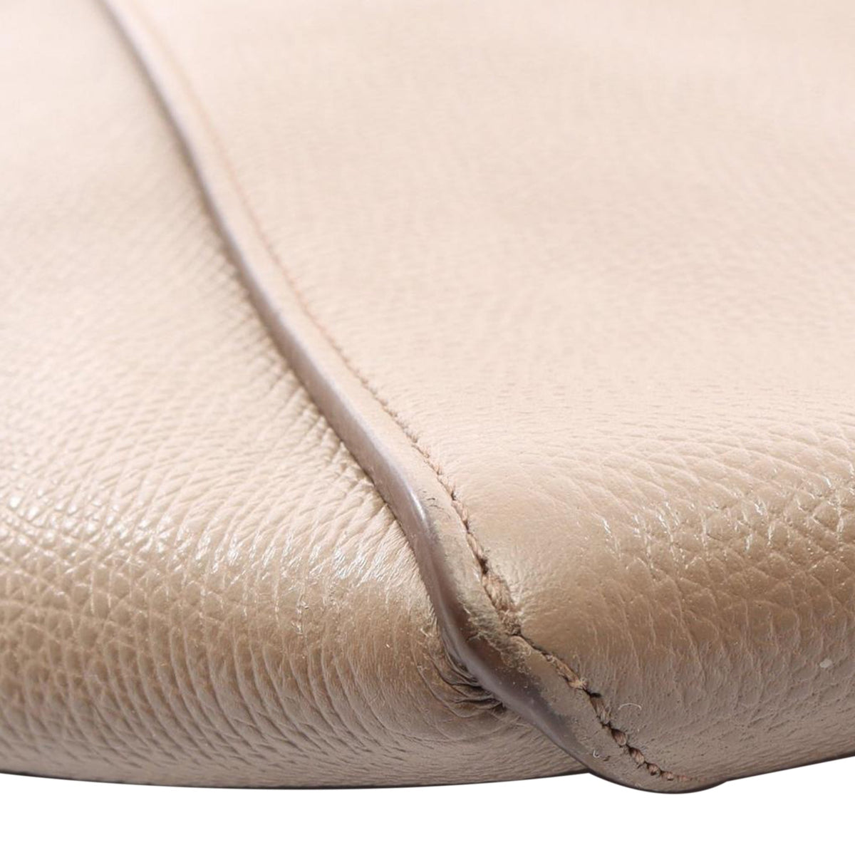 Celine Small Leather Phantom Cabas Tote — Beige