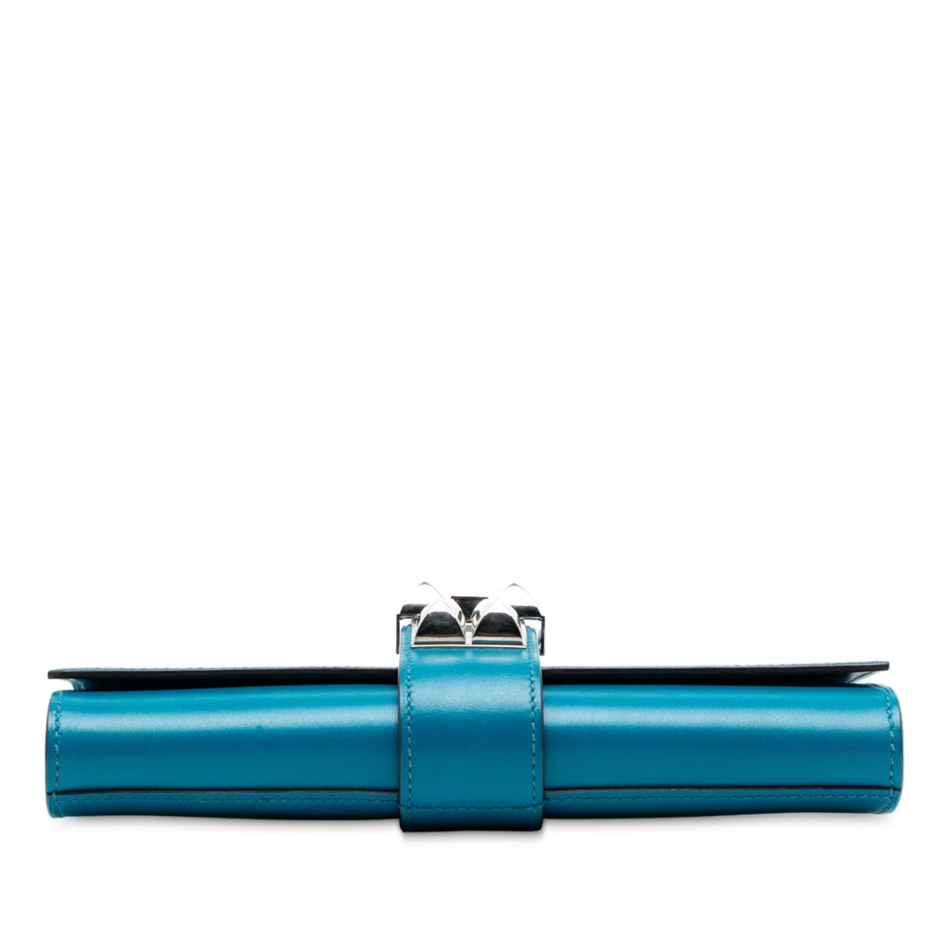 Hermès Tadelakt Medor Clutch 23