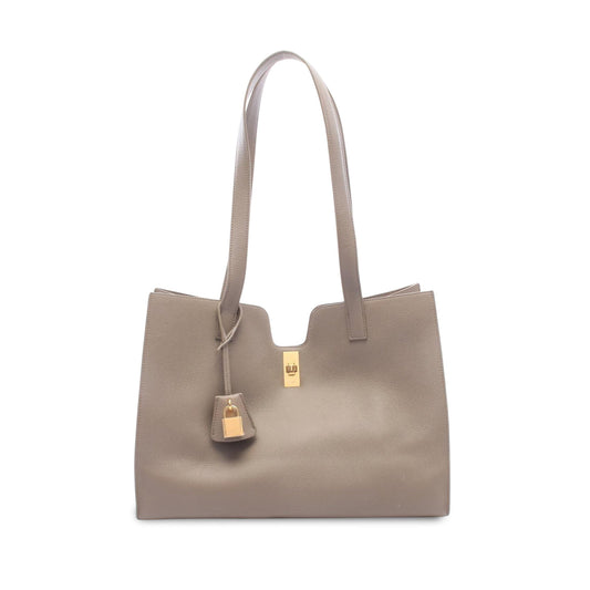 Celine Grainy Calfskin Cabas 16 Tote