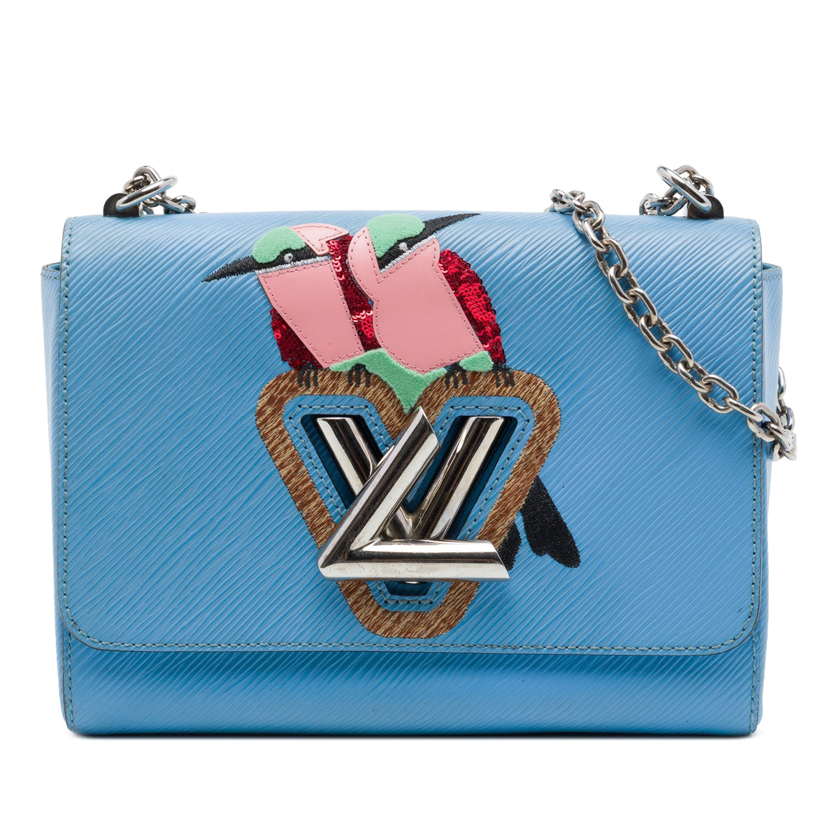 Louis Vuitton Epi Early Bird Twist MM — Blue