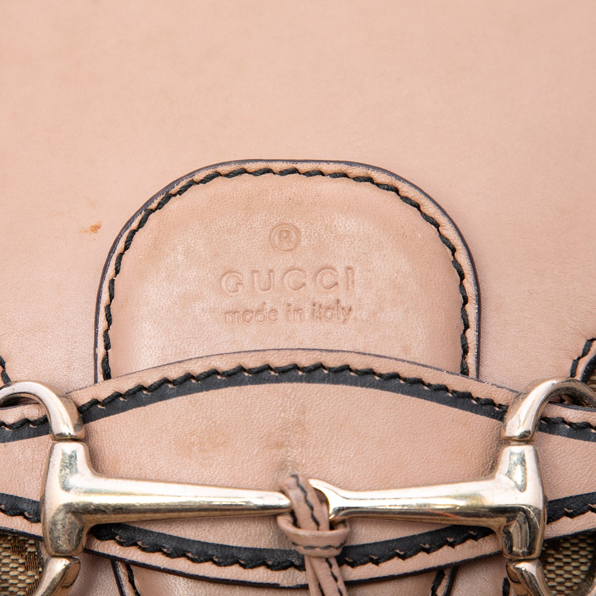 Gucci Large GG Canvas Emily Shoulder Bag