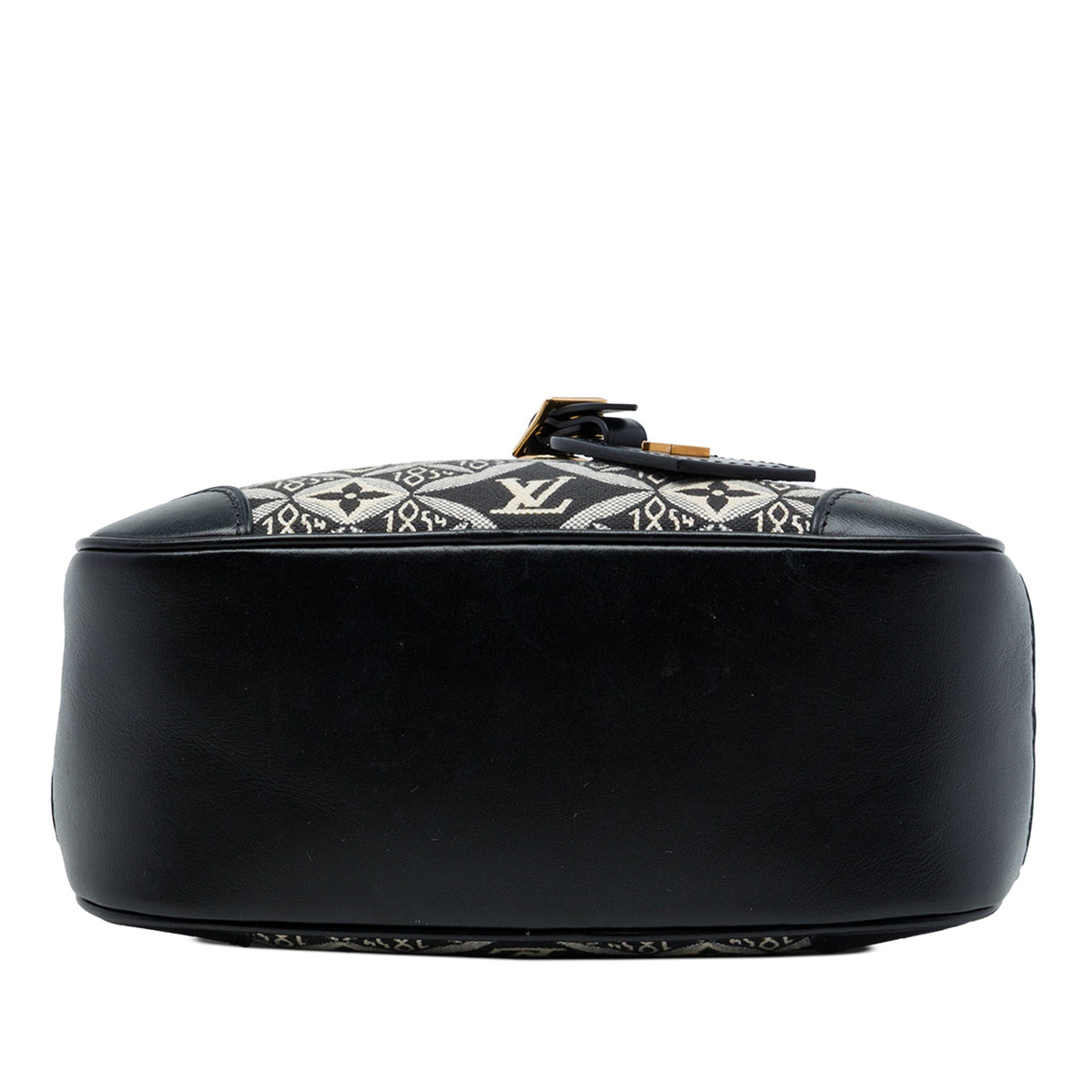 Louis Vuitton Monogram Jacquard Since 1854 Mini Deauville — Black