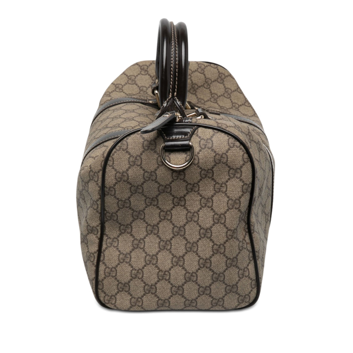 Gucci Medium GG Supreme Joy Boston Bag — Beige