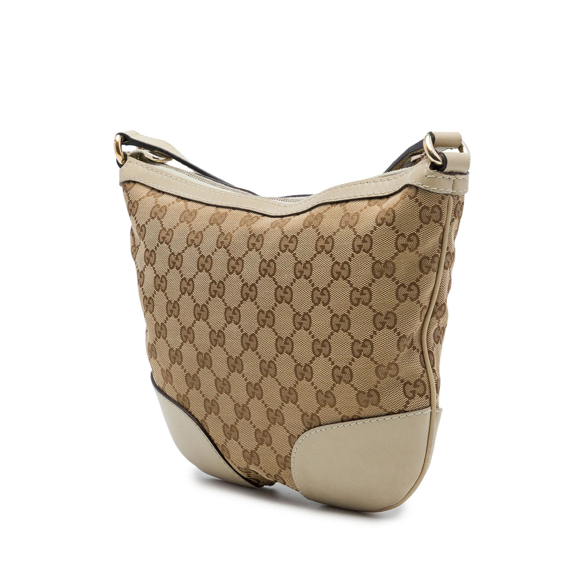 Gucci GG Canvas Lovely Crossbody — Beige