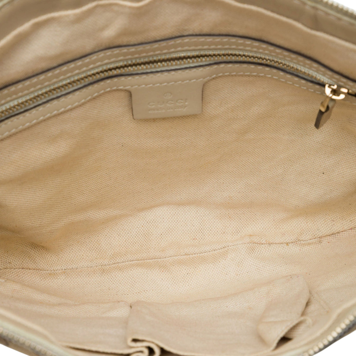 Gucci GG Canvas Lovely Crossbody — Beige
