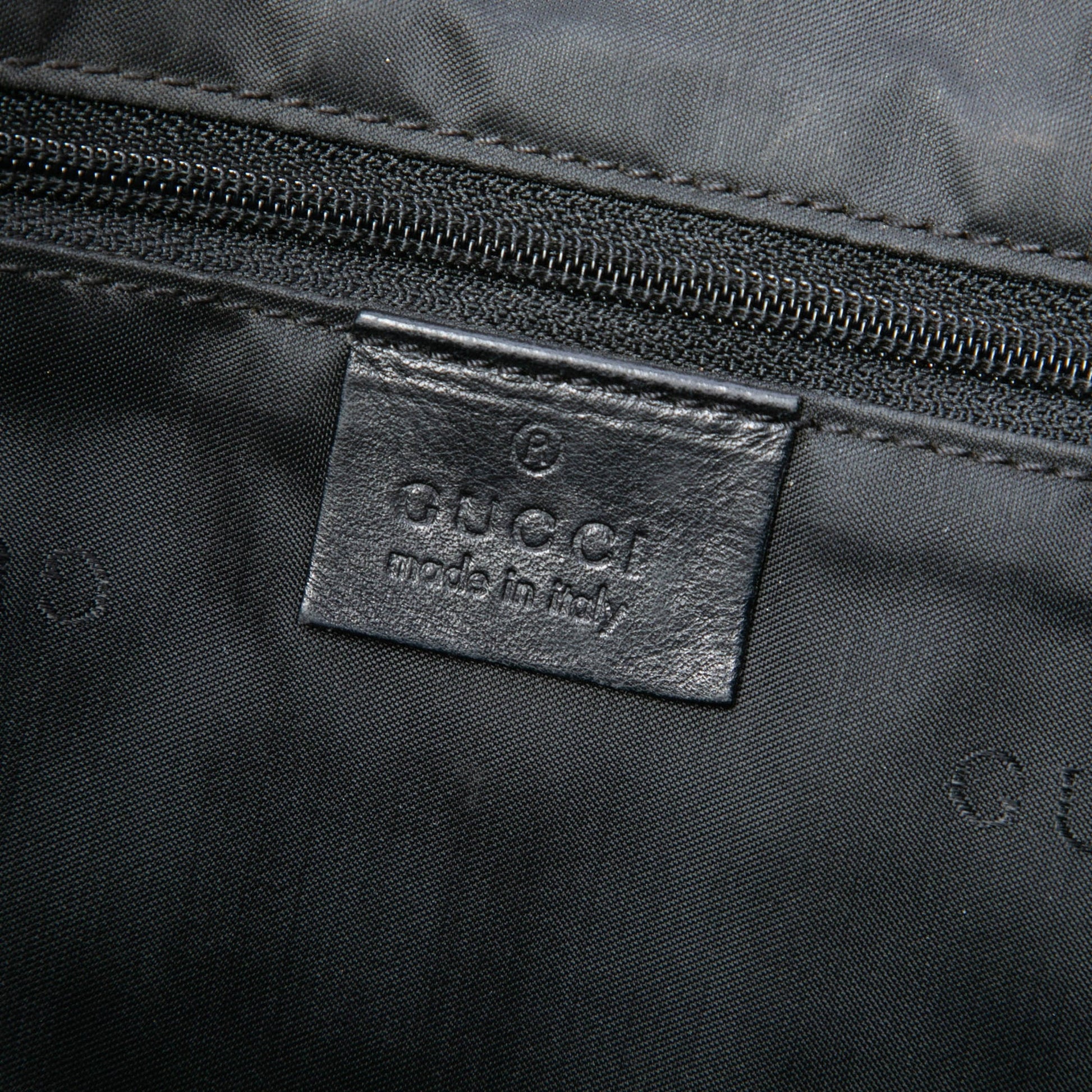 Gucci Canvas Jackie Shoulder Bag