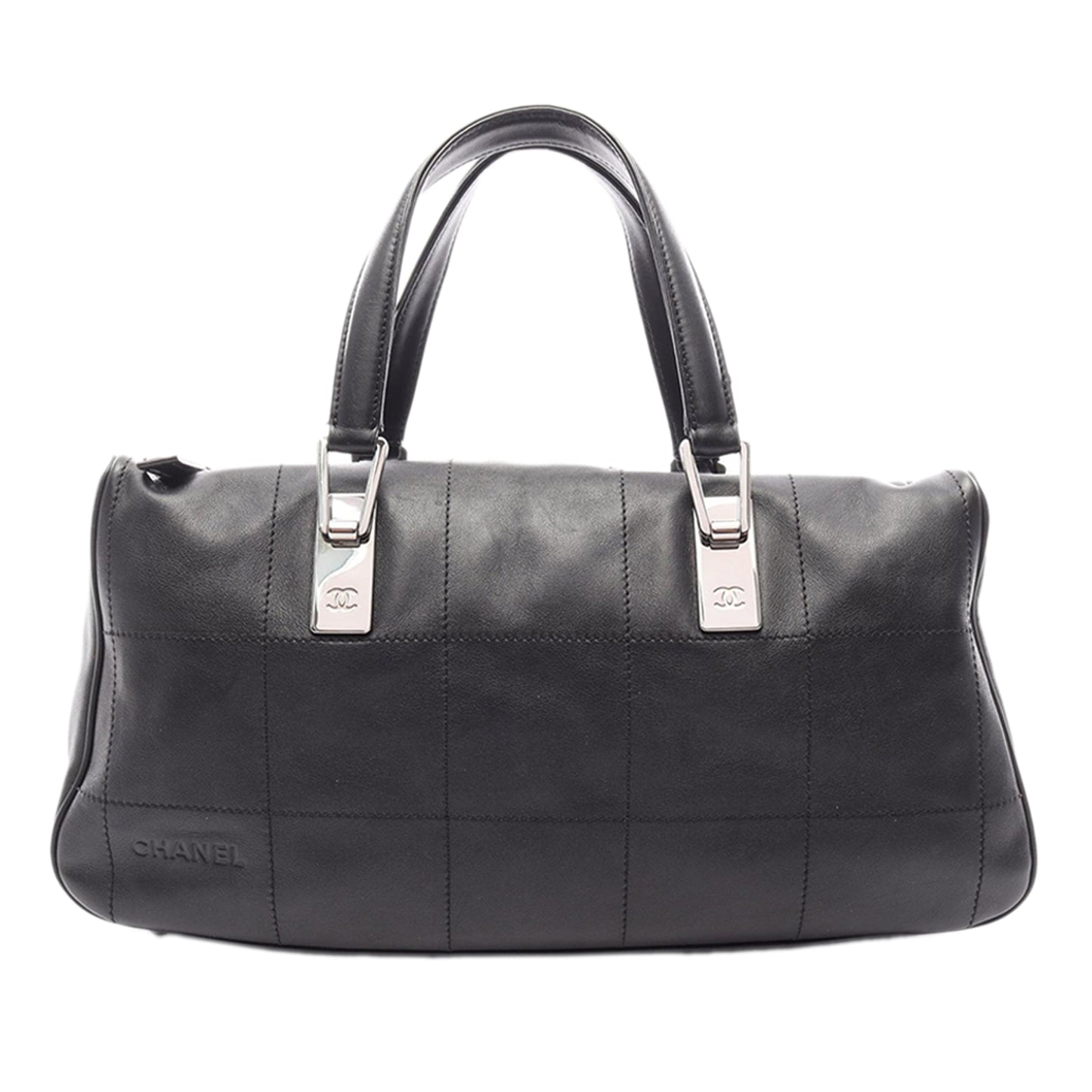 Chanel CC Square Quilted Lambskin Handbag