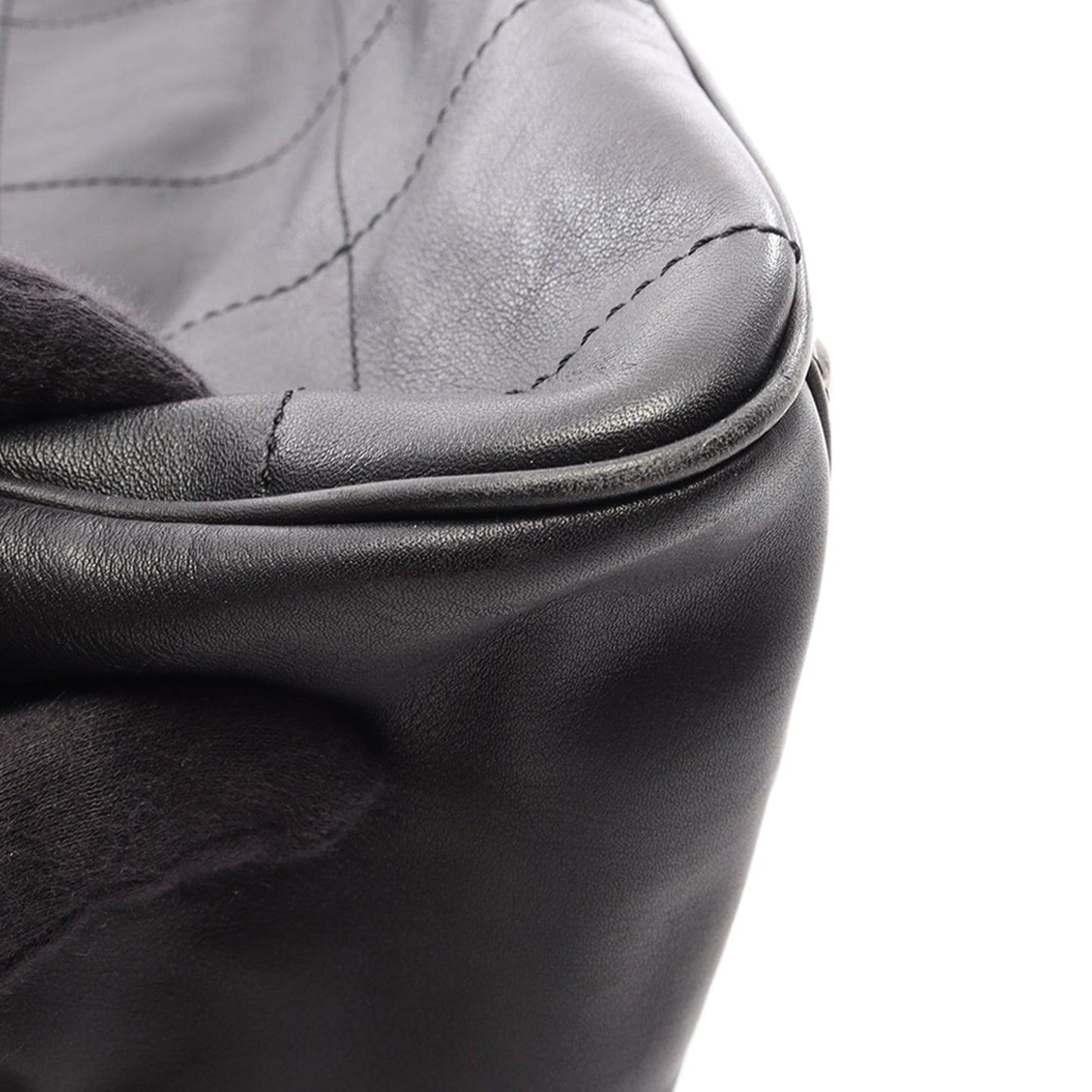 Chanel CC Square Quilted Lambskin Handbag
