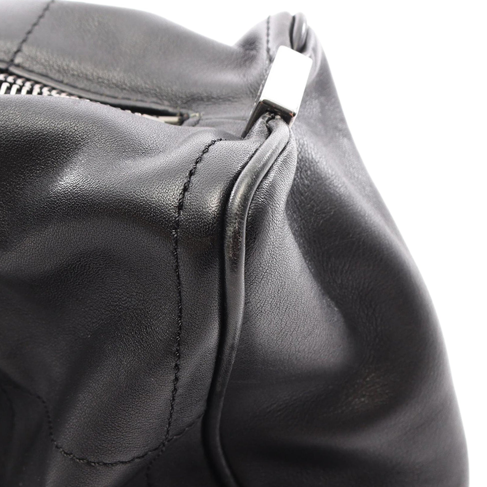 Chanel CC Square Quilted Lambskin Handbag