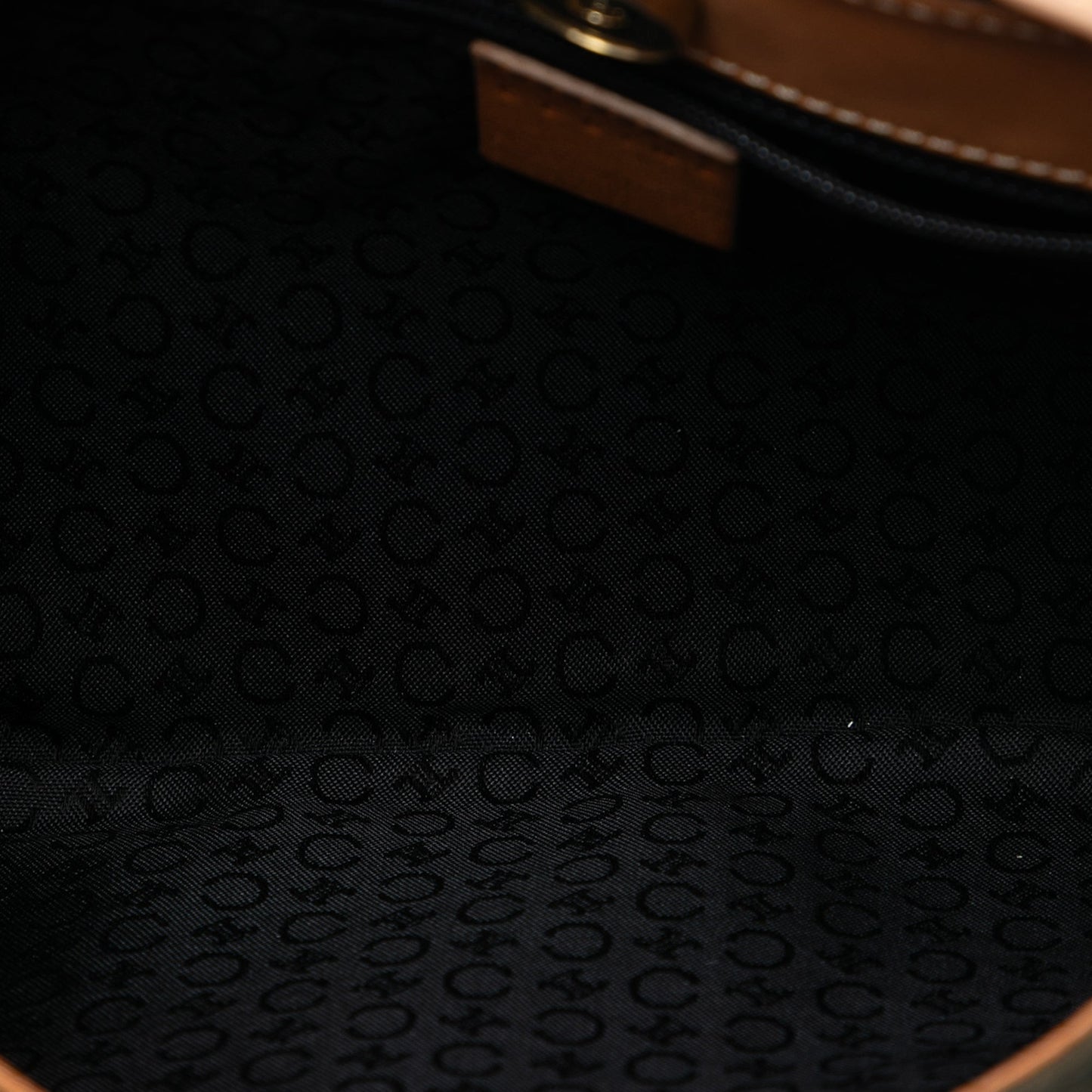 Celine C Macadam Suede Shoulder Bag