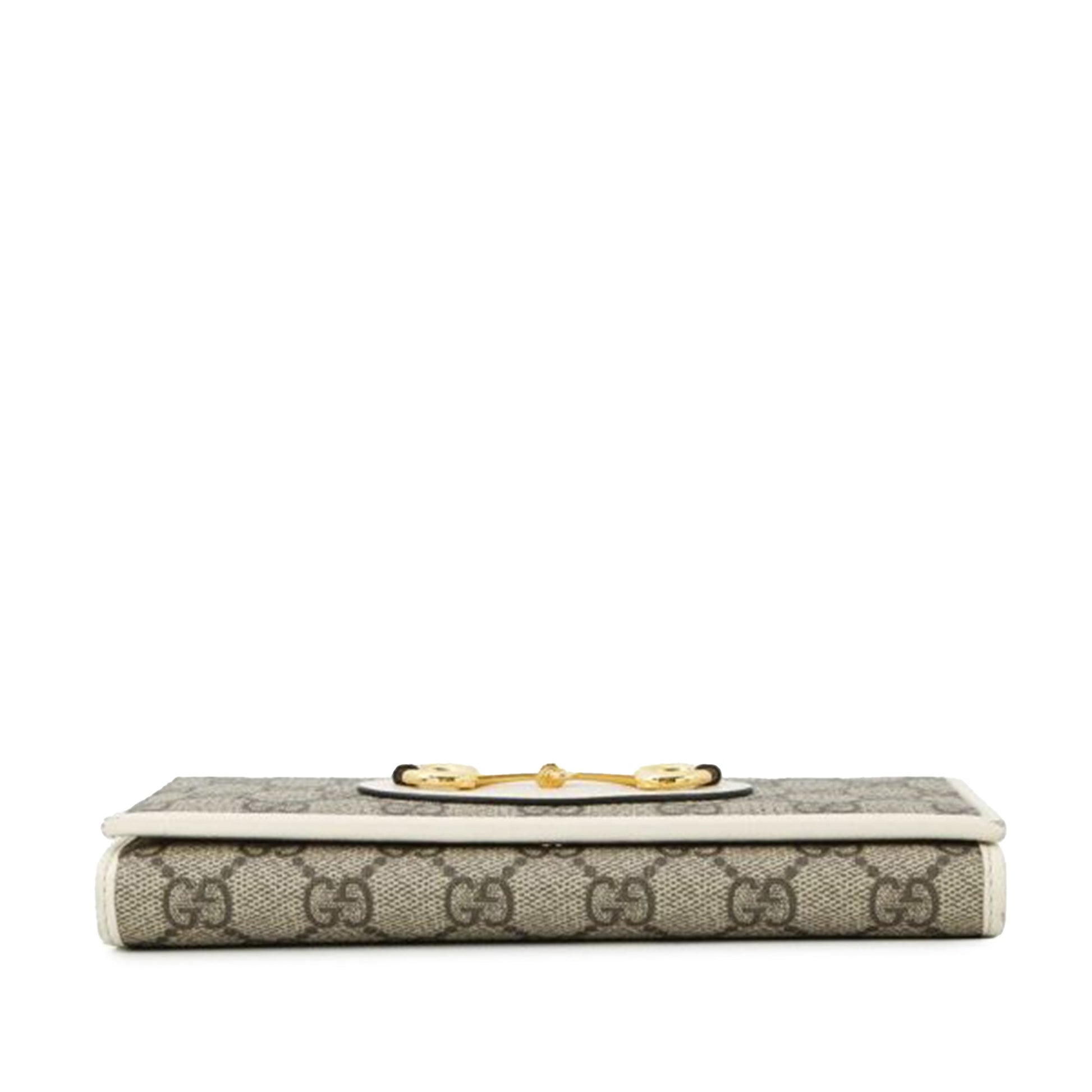Gucci GG Supreme Horsebit 1955 Wallet On Chain