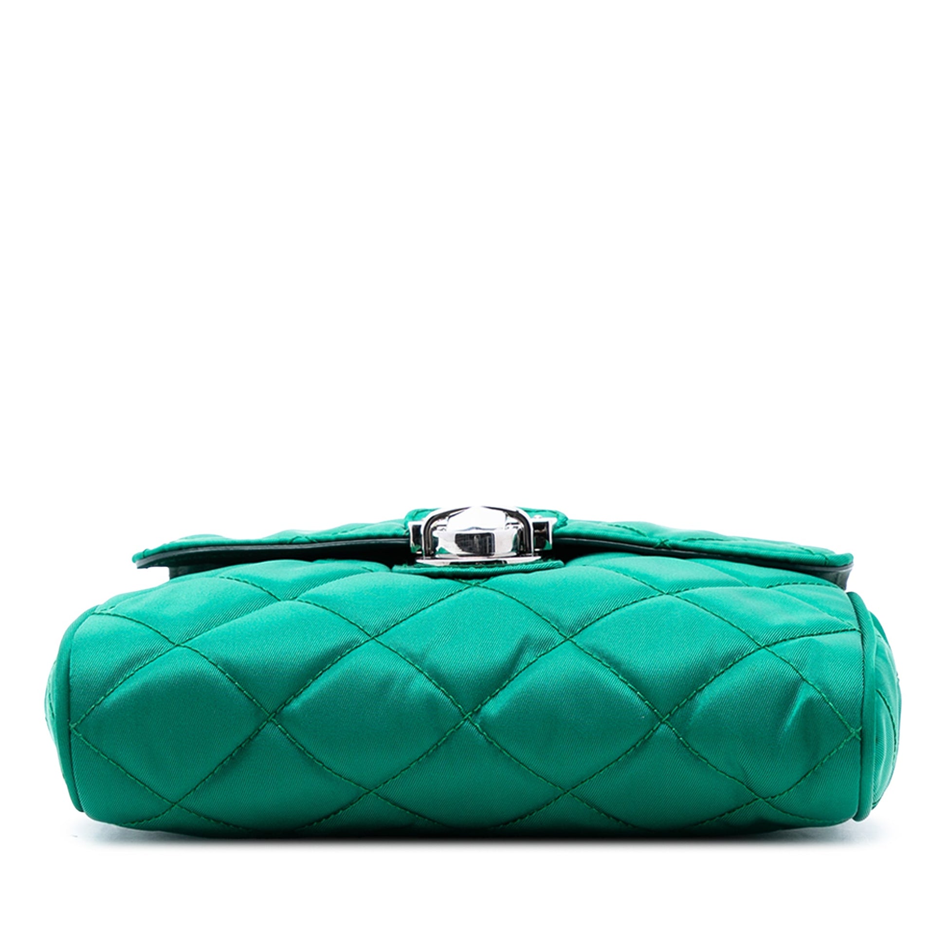 Prada Impuntu Tessuto Chain Crossbody