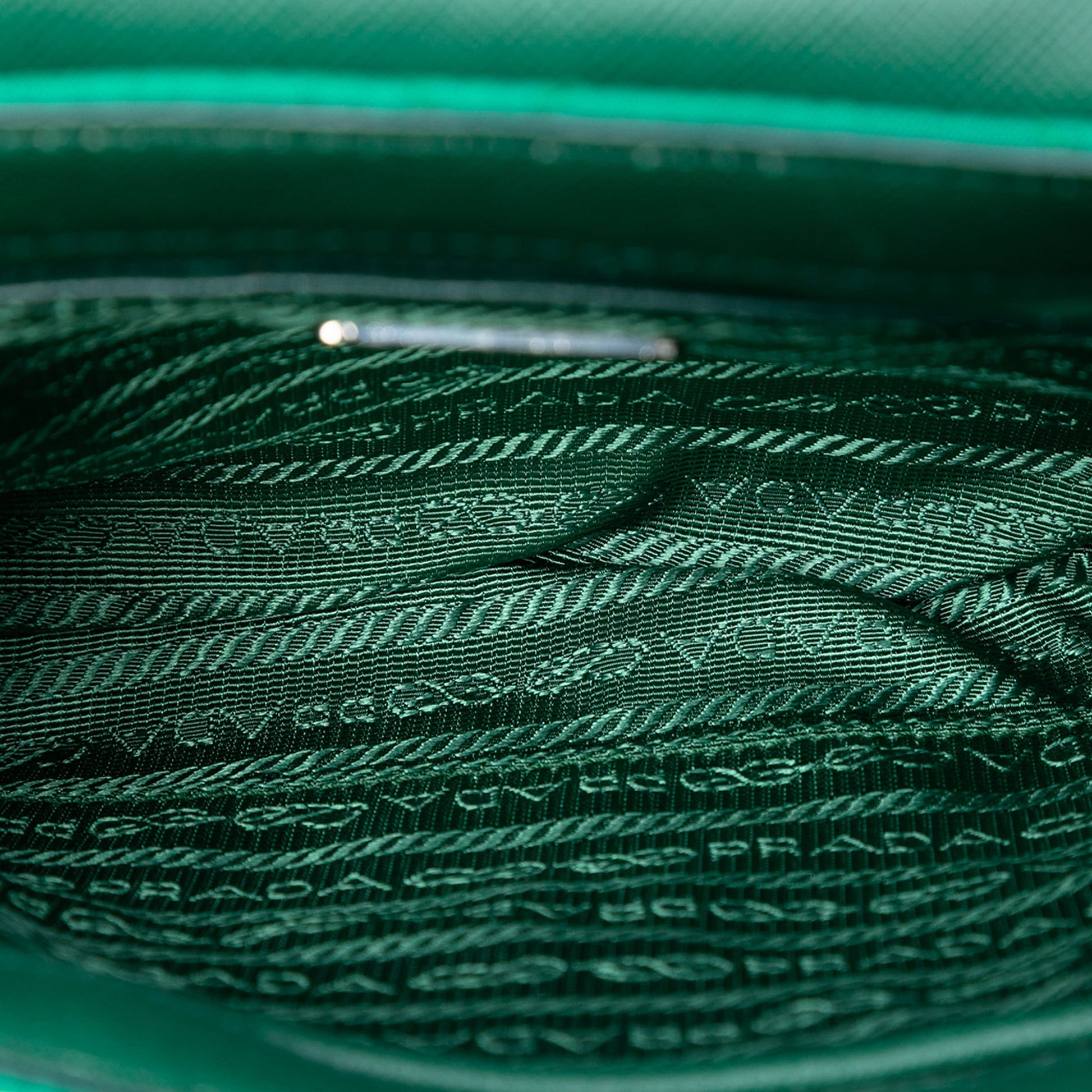 Prada Impuntu Tessuto Chain Crossbody