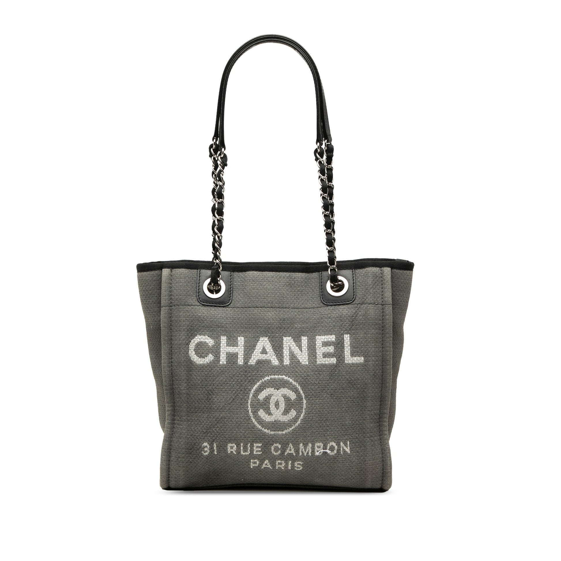 Chanel Mini Canvas Deauville Tote
