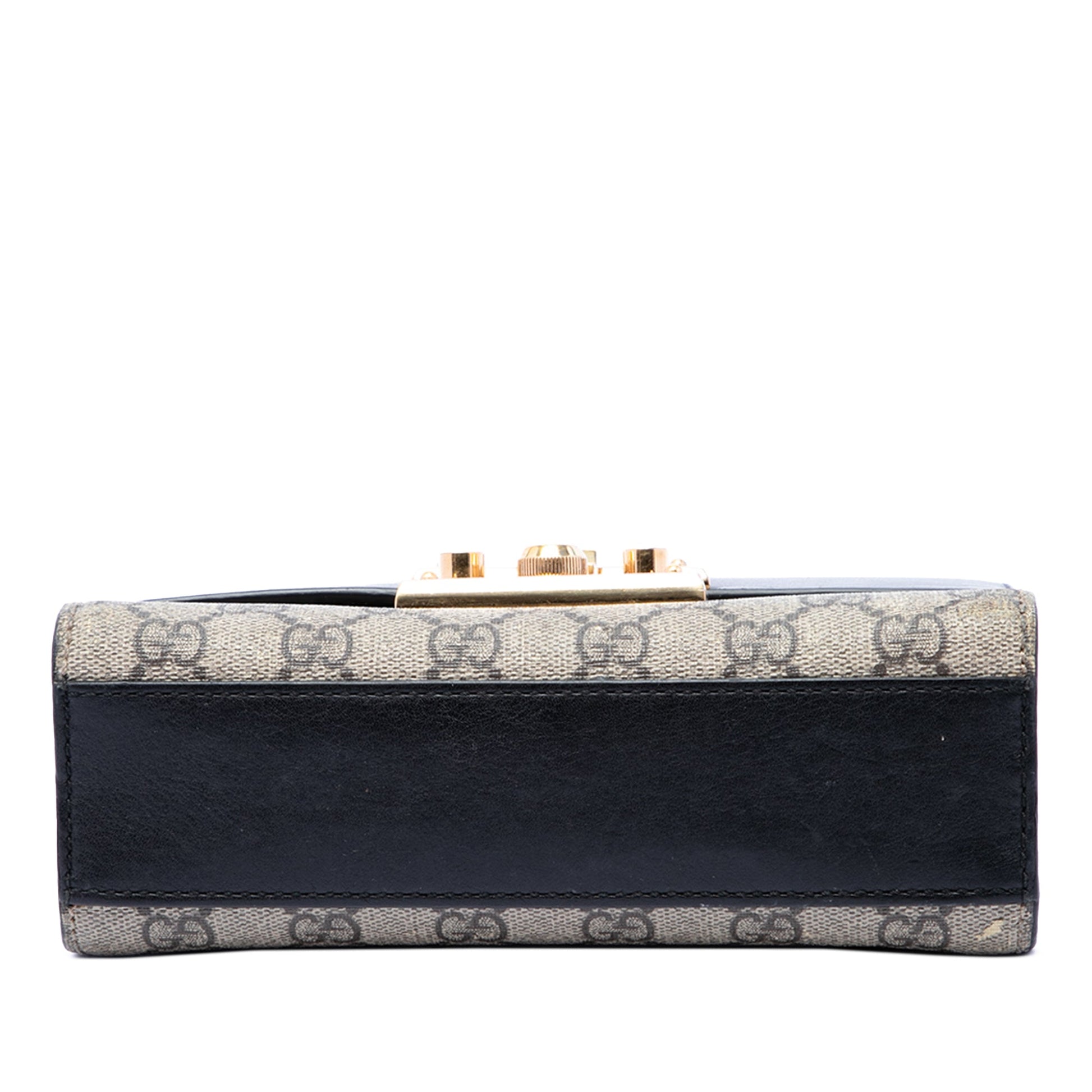 Gucci Small GG Supreme Padlock Crossbody