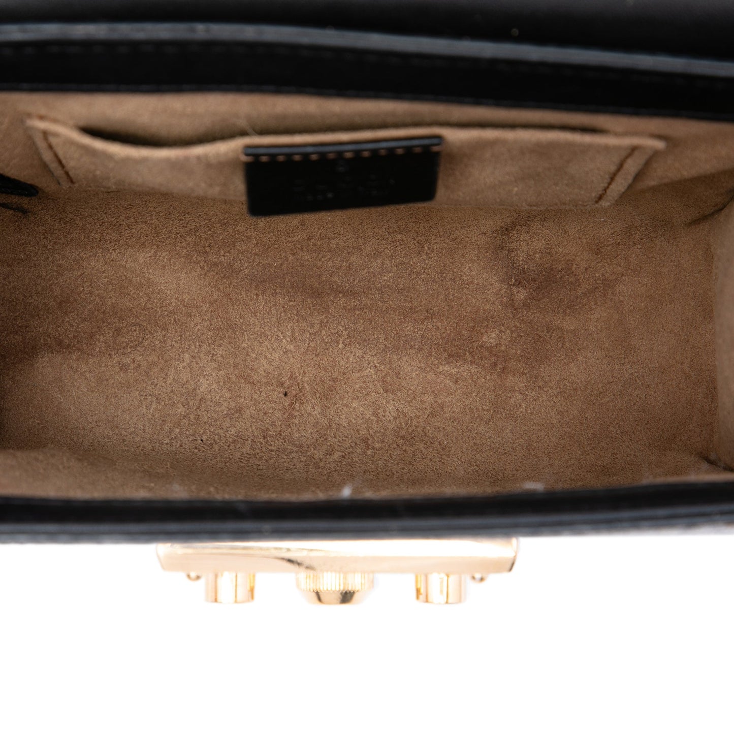 Gucci Small GG Supreme Padlock Crossbody