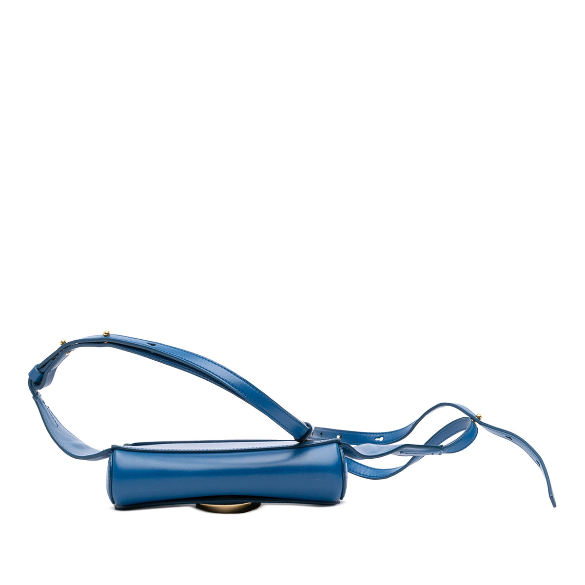 Chloé Calfskin and Suede C Belt Bag — Blue