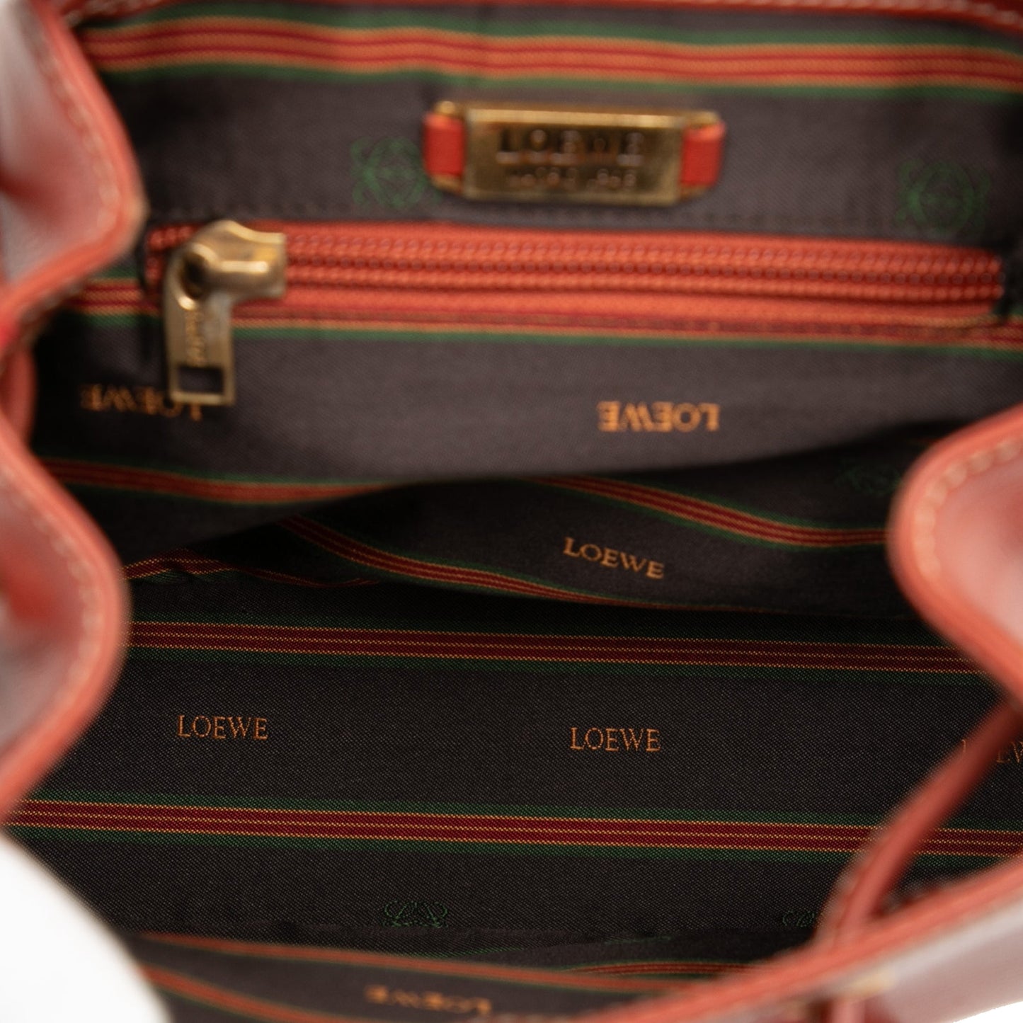 LOEWE Leather Velazquez Twist Backpack
