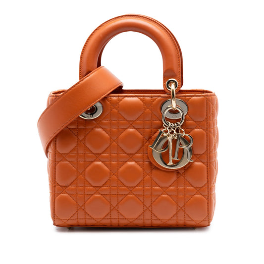 Dior Small Lambskin Cannage MyABCDior Lady Dior