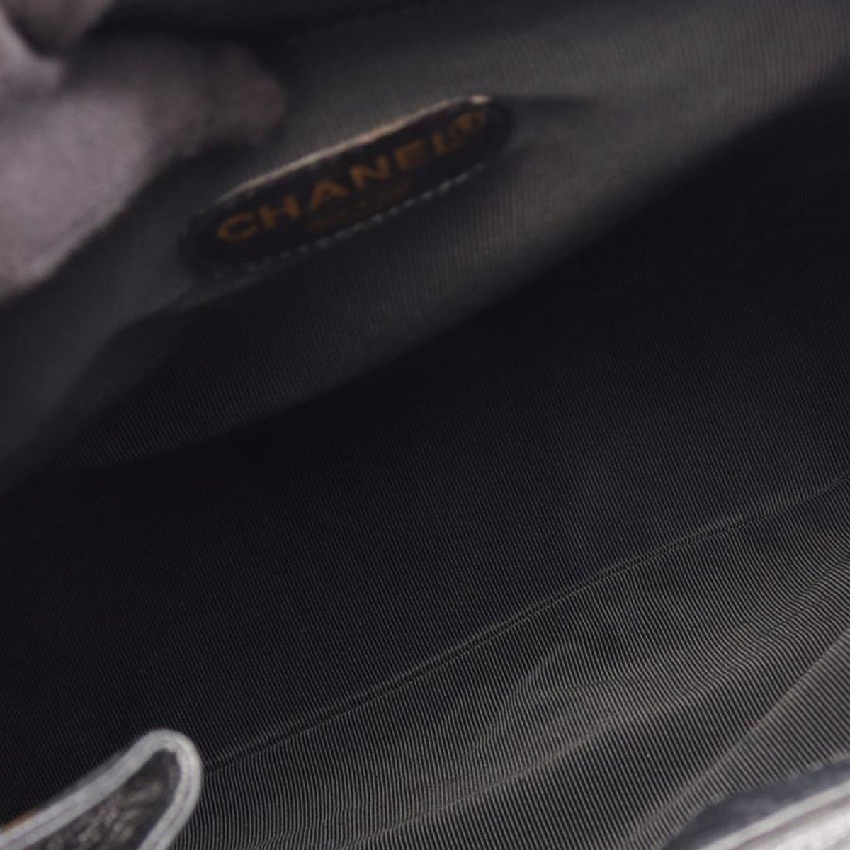 Chanel Caviar Triple CC Backpack — Black