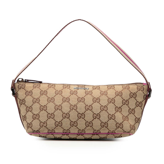 Gucci GG Canvas Web Boat