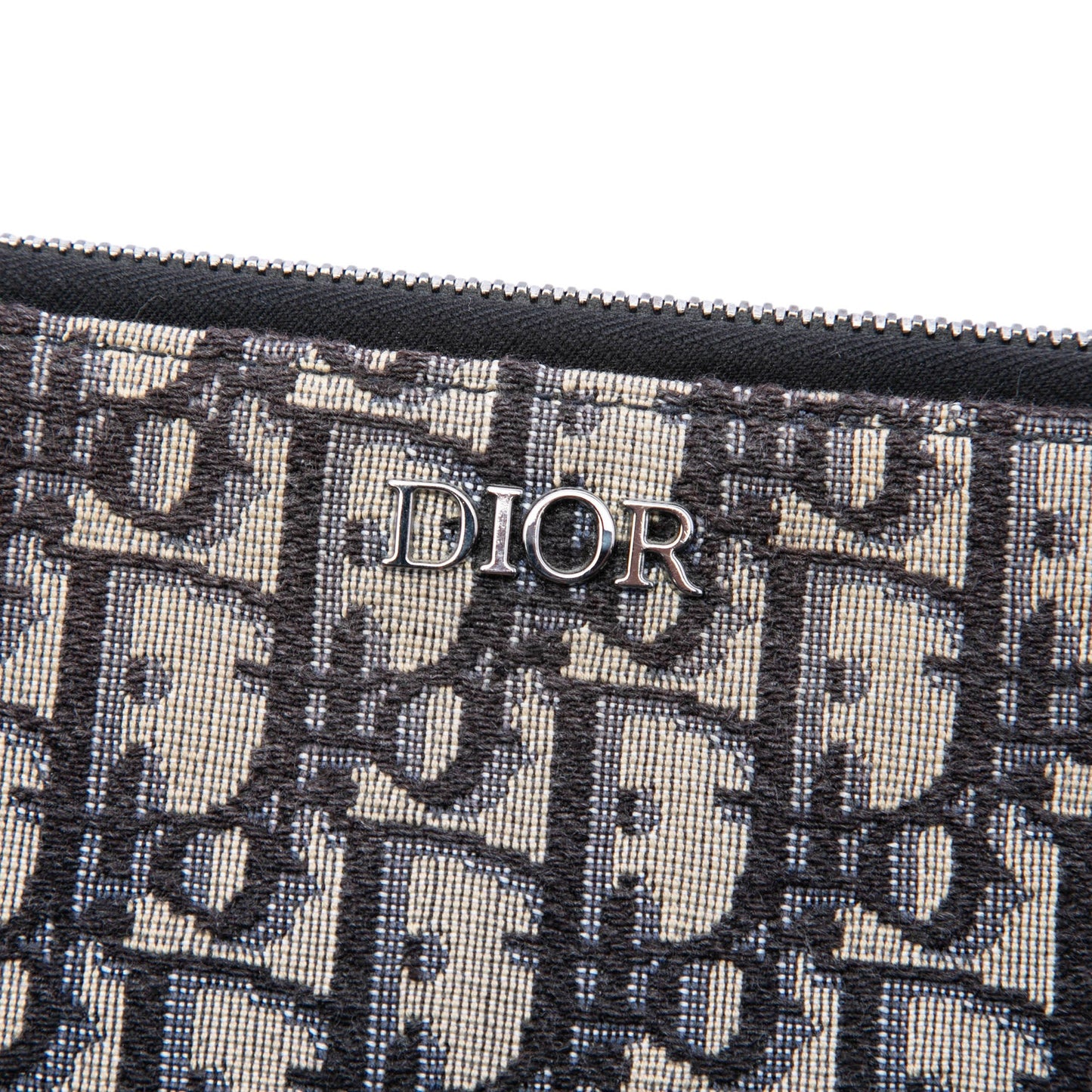Dior Oblique Canvas A4 Zipped Pouch