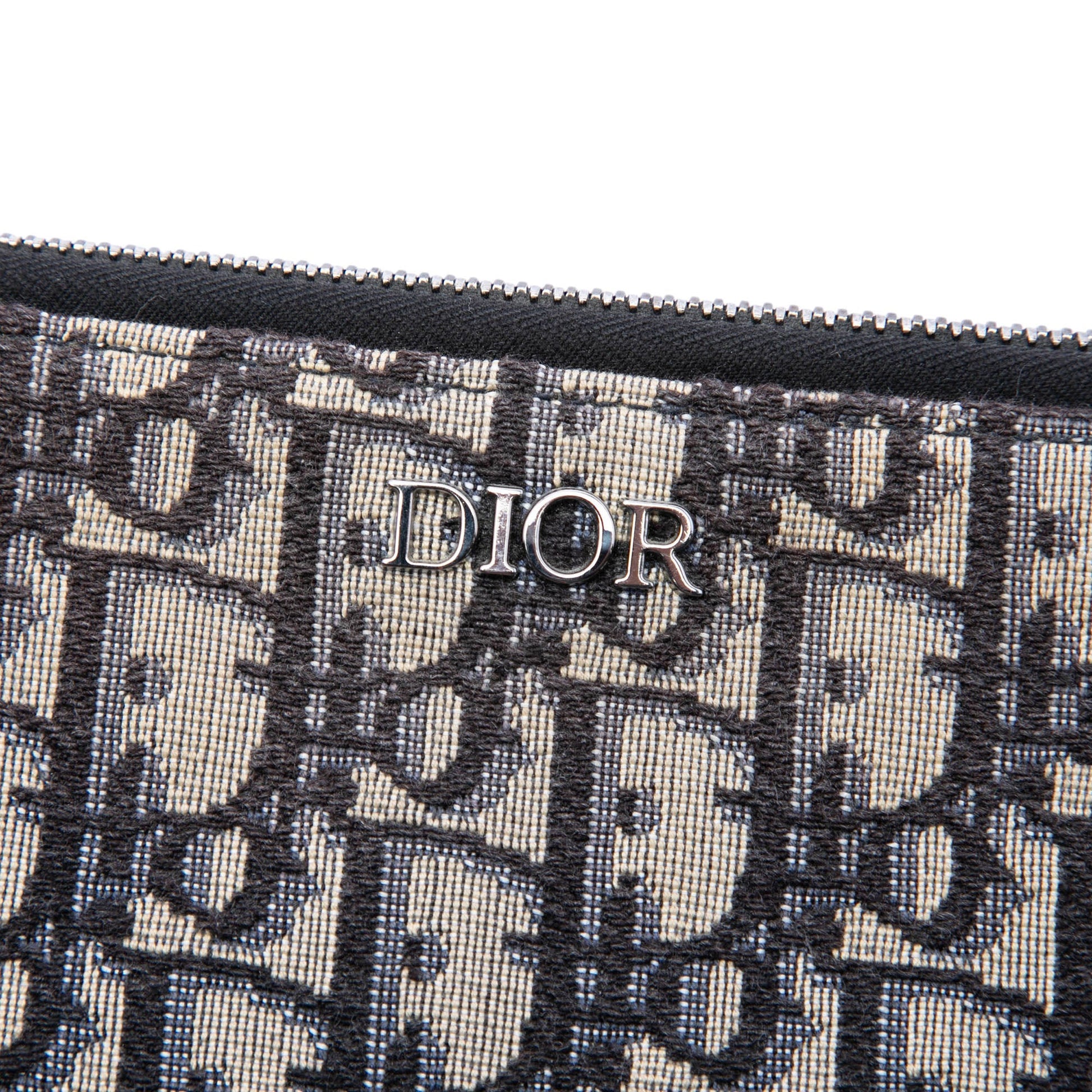 Dior Oblique Canvas A4 Zipped Pouch