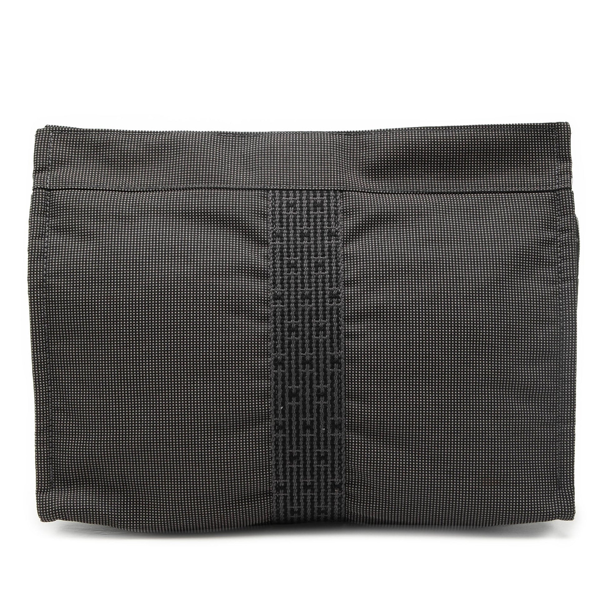Hermès Canvas Herline Clutch