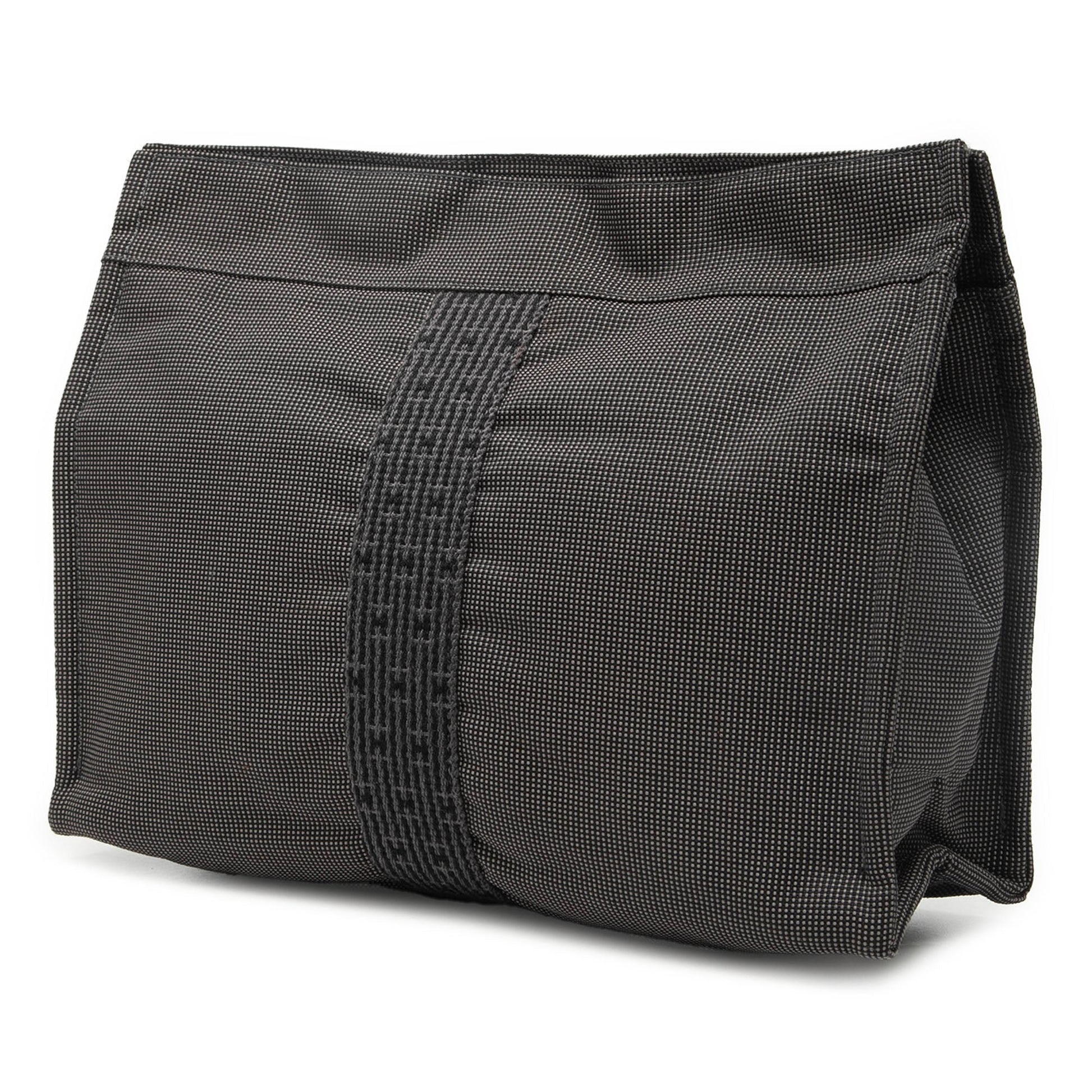 Hermès Canvas Herline Clutch