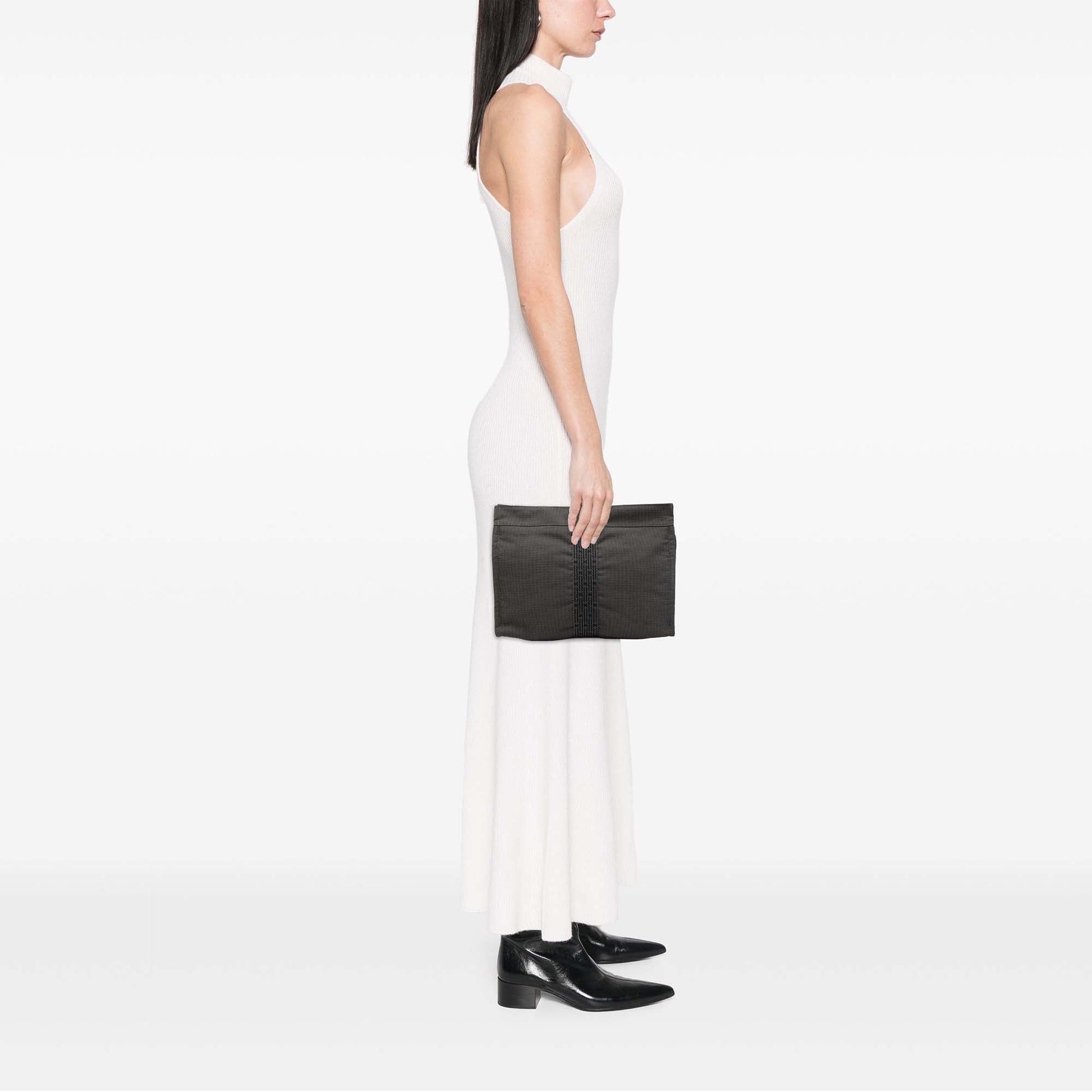 Hermès Canvas Herline Clutch