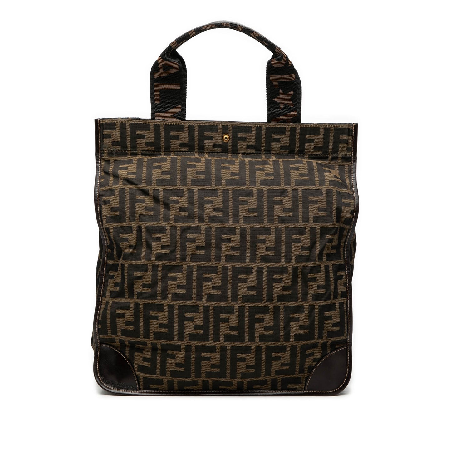 Fendi Zucca Canvas Shopping Tote