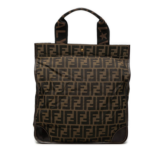Fendi Zucca Canvas Shopping Tote