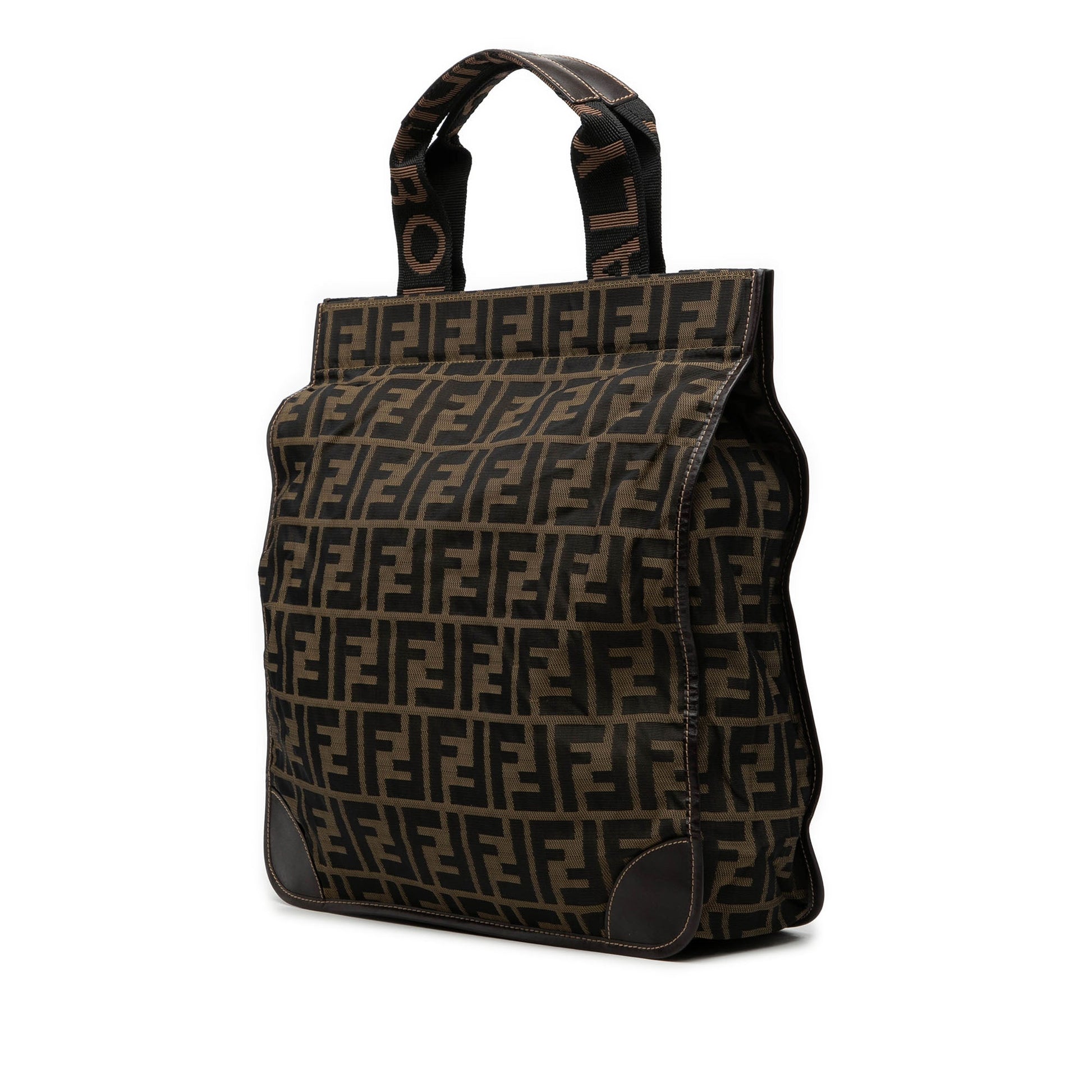Fendi Zucca Canvas Shopping Tote
