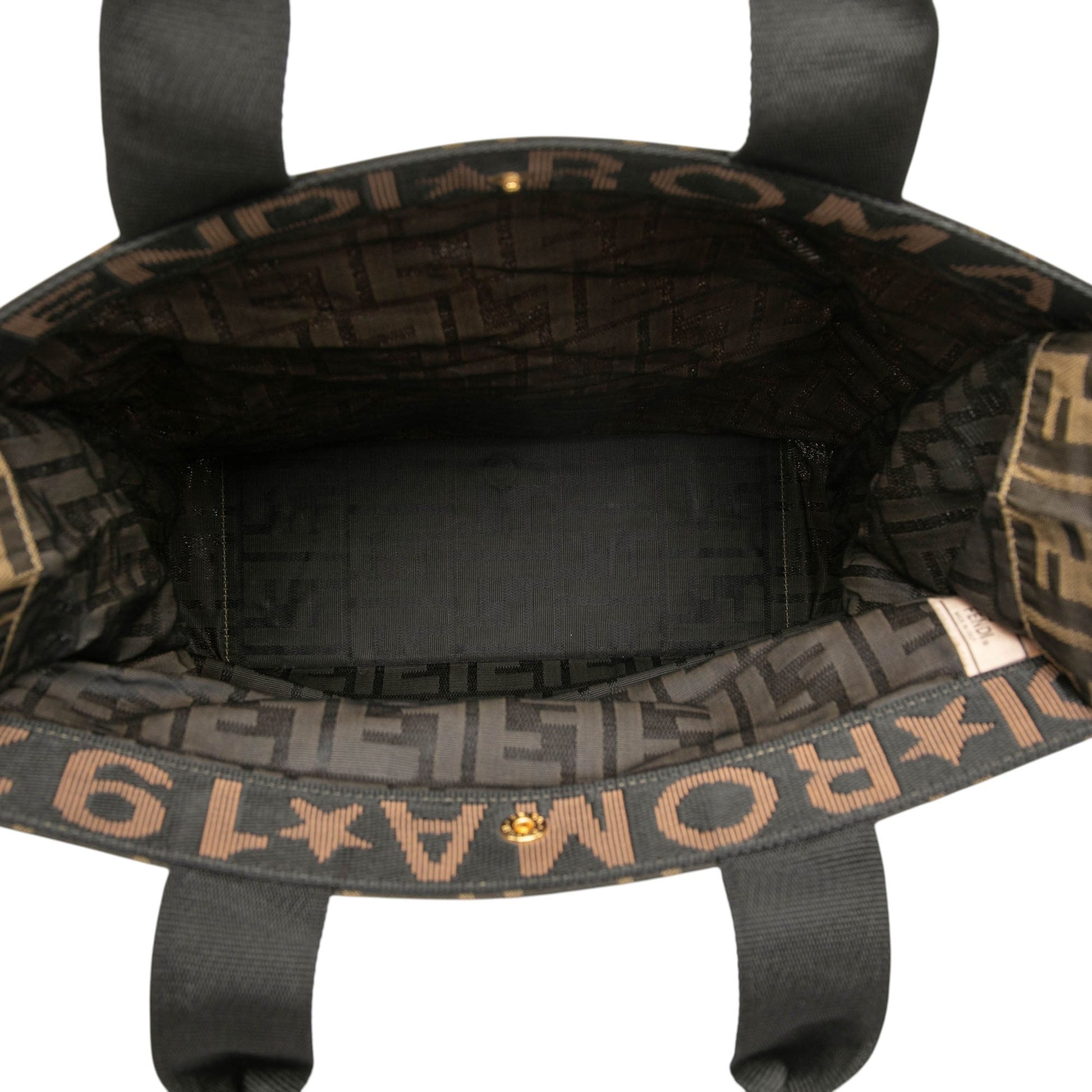 Fendi Zucca Canvas Shopping Tote